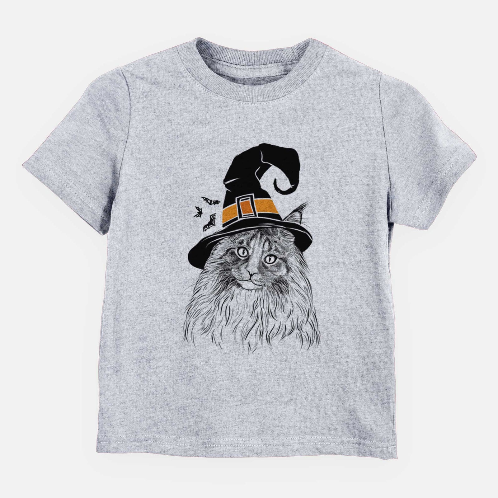 Halloween Kiki the Maine Coon Cat - Kids/Youth/Toddler Shirt