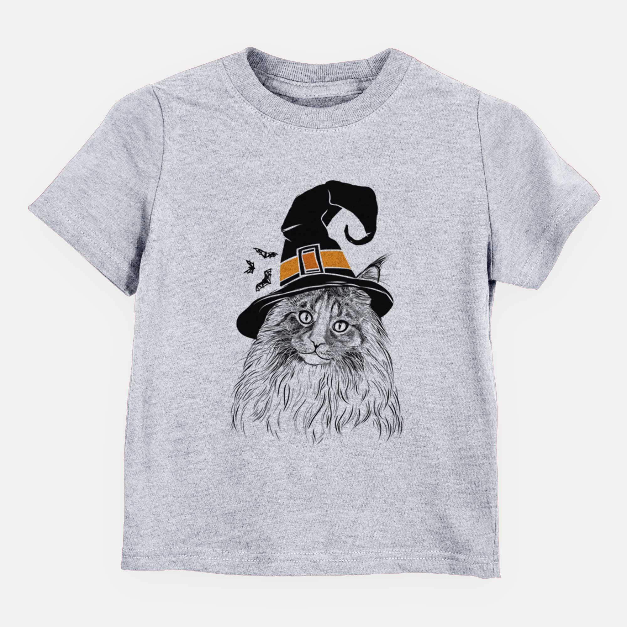 Halloween Kiki the Maine Coon Cat - Kids/Youth/Toddler Shirt