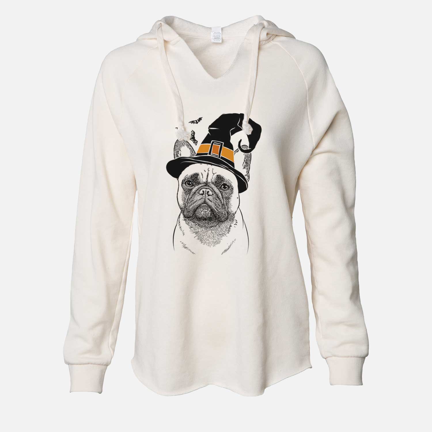 Witch Kingsleigh the French Bulldog - Cali Wave Hooded Sweatshirt