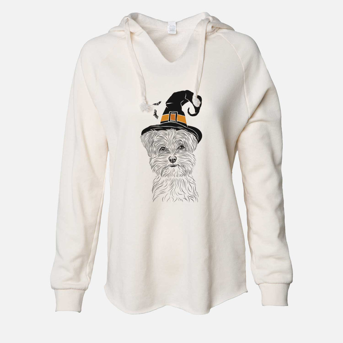 Witch Kiwi the Morkie - Cali Wave Hooded Sweatshirt