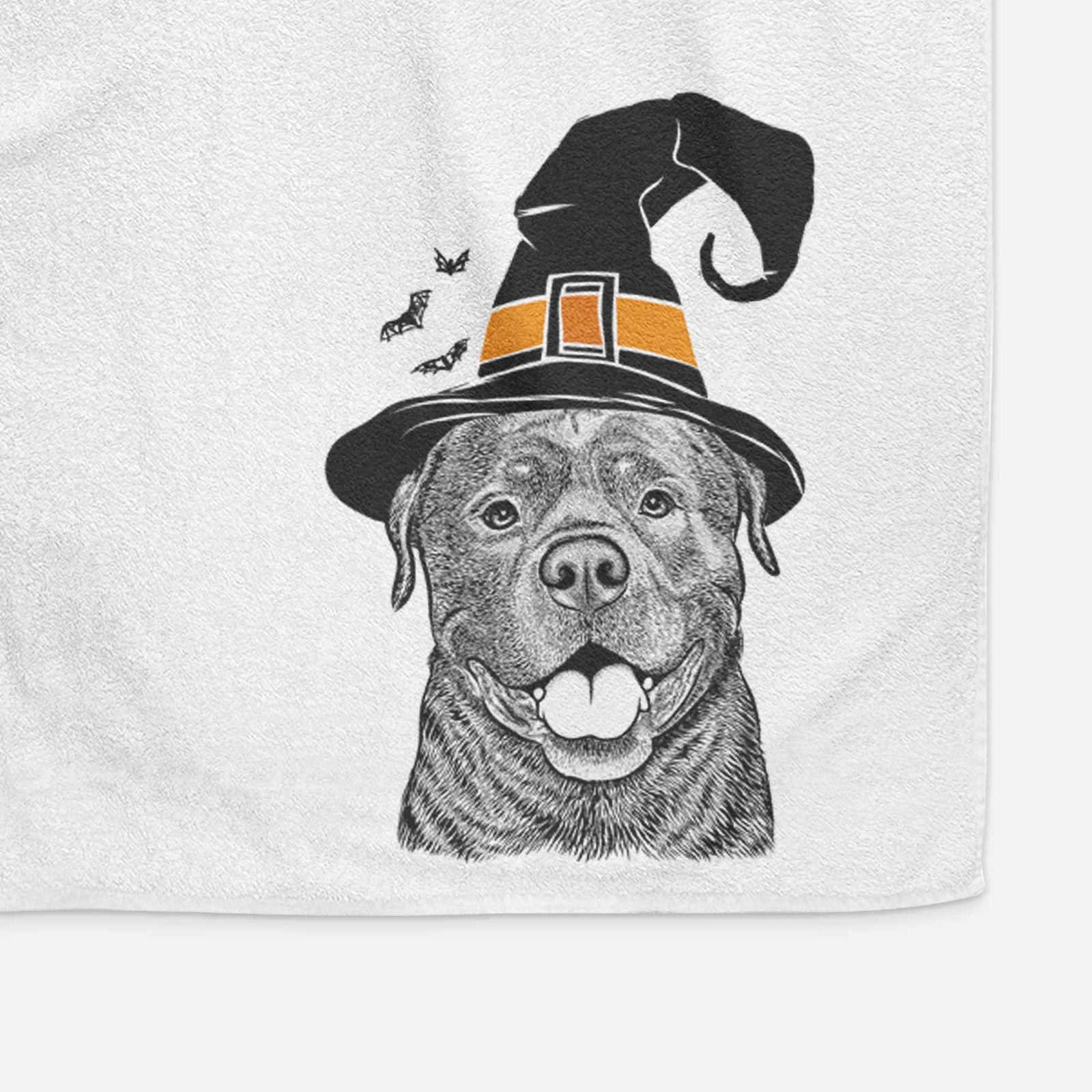 Kojak the Rottweiler Decorative Hand Towel