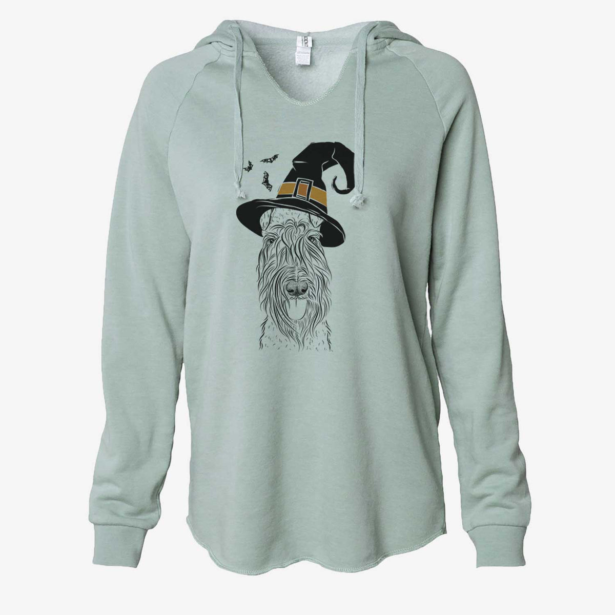 Witch Kricket the Kerry Blue Terrier - Cali Wave Hooded Sweatshirt