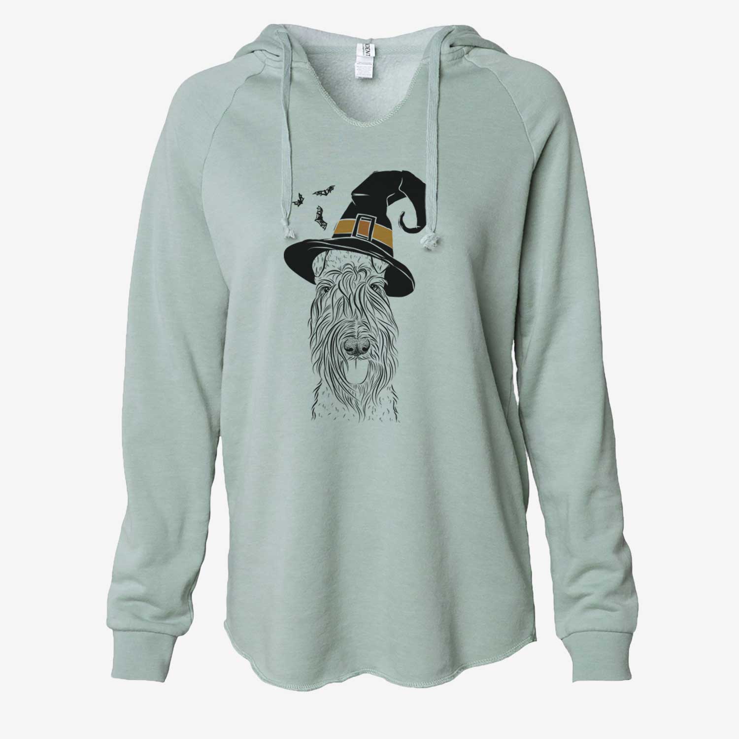 Witch Kricket the Kerry Blue Terrier - Cali Wave Hooded Sweatshirt