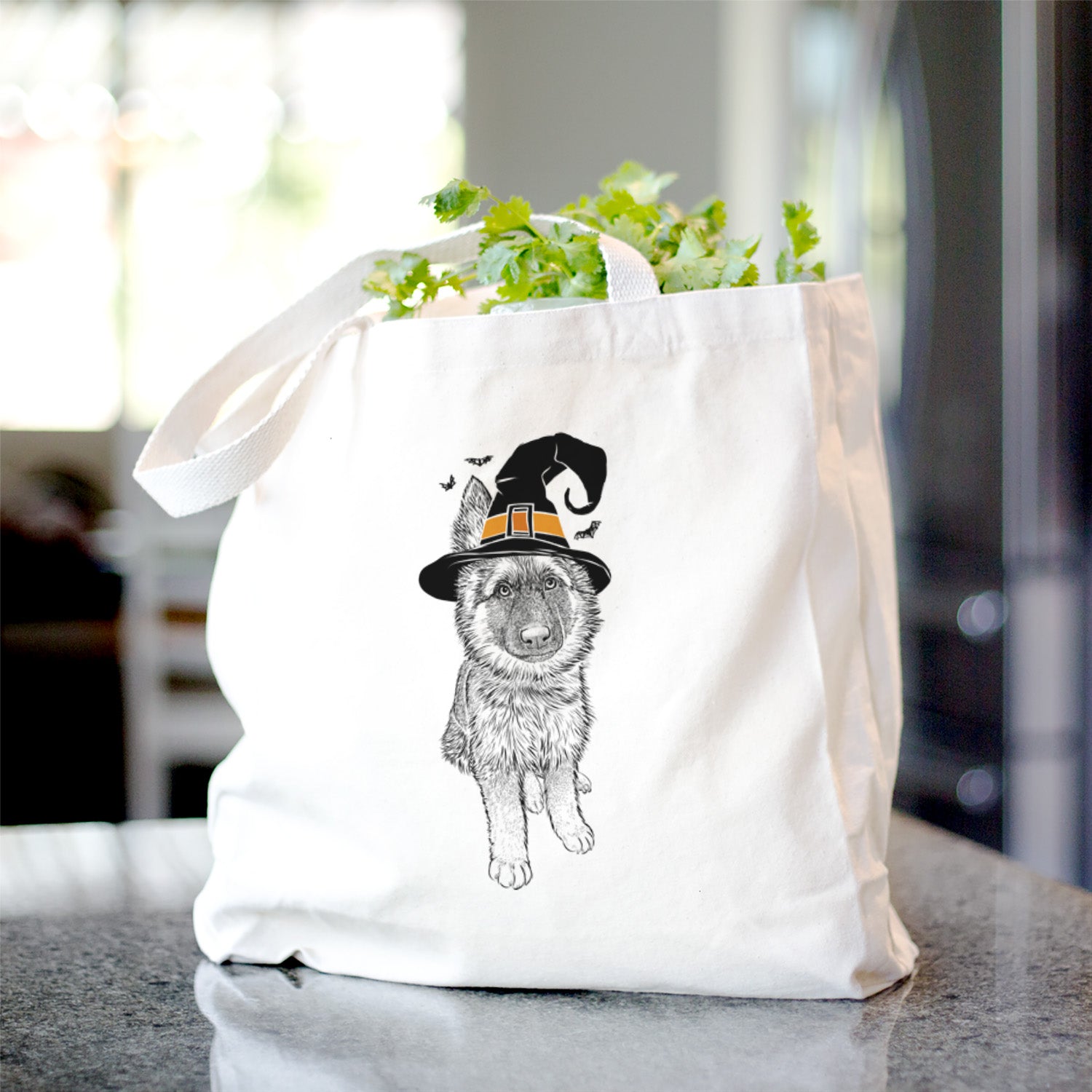 Kuyo the German Shepherd - Tote Bag