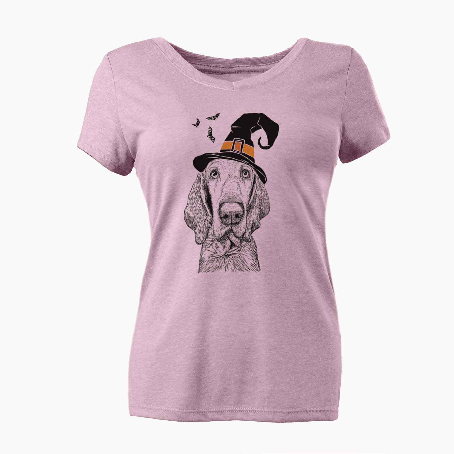 Witch Kylie the Bracco Italiano - Women's V-neck Shirt