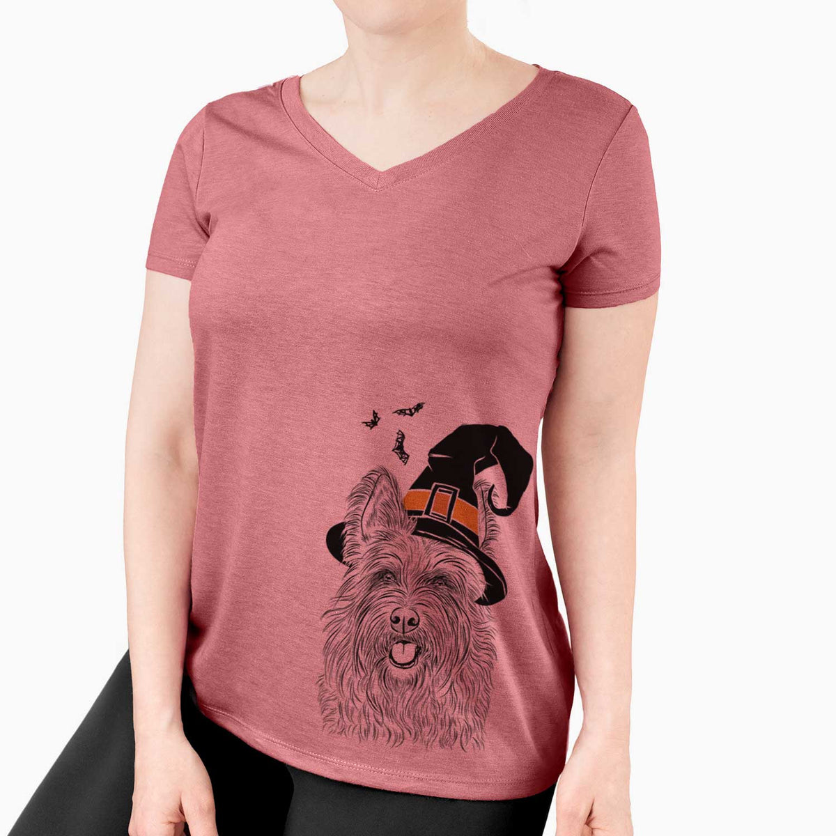 Witch Kyros the Berger Picard - Women's V-neck Shirt