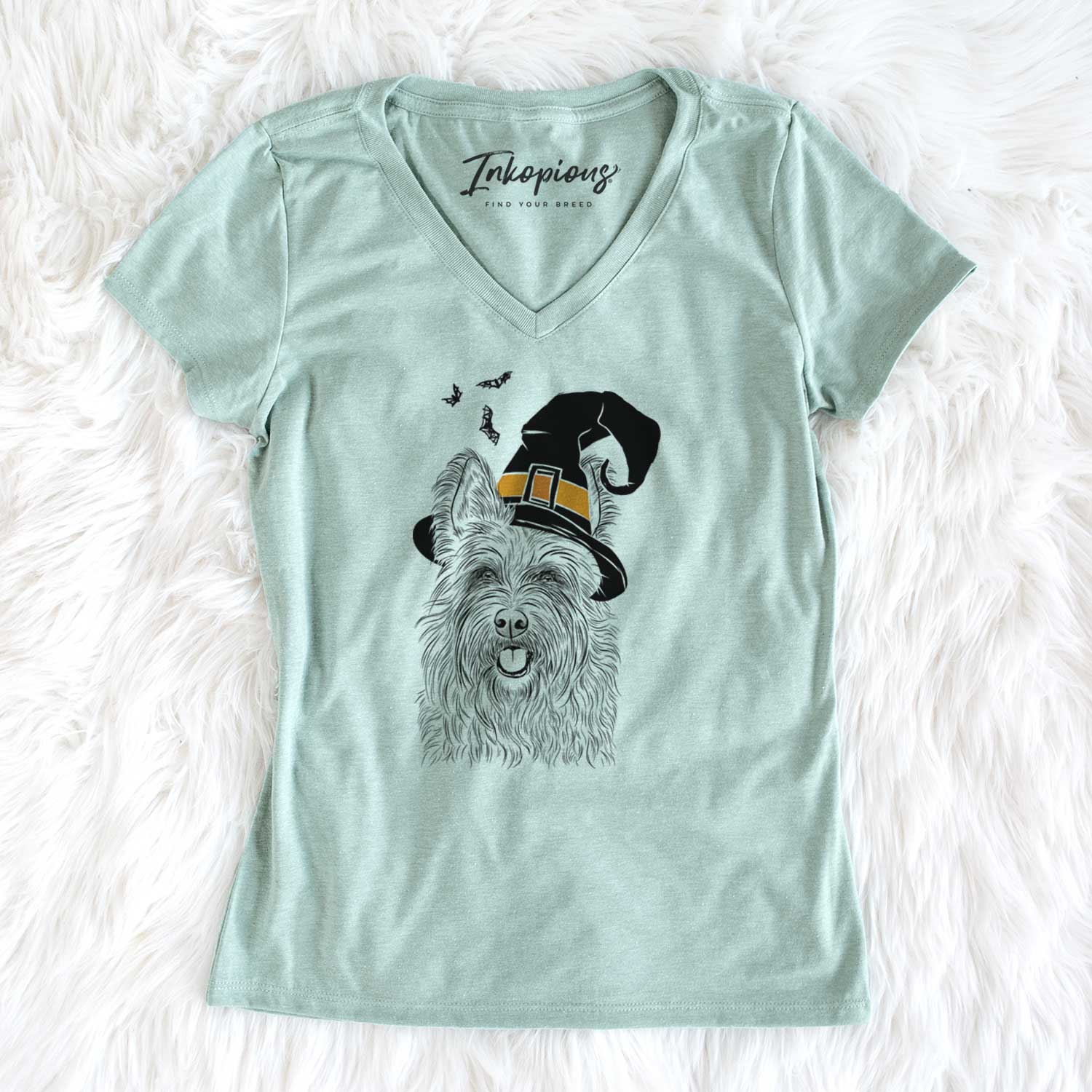 Witch Kyros the Berger Picard - Women's V-neck Shirt