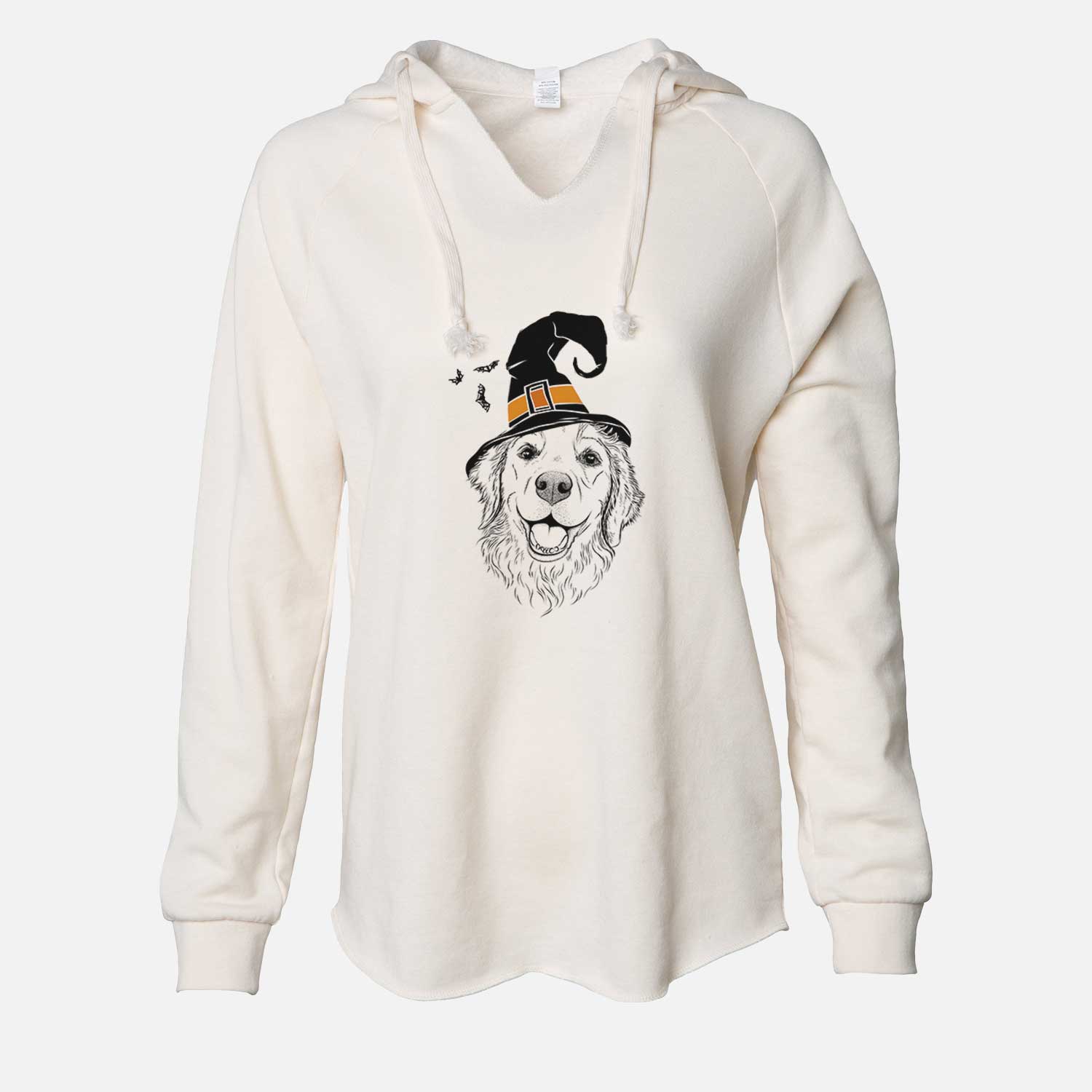 Witch Legend the Golden Retriever - Cali Wave Hooded Sweatshirt