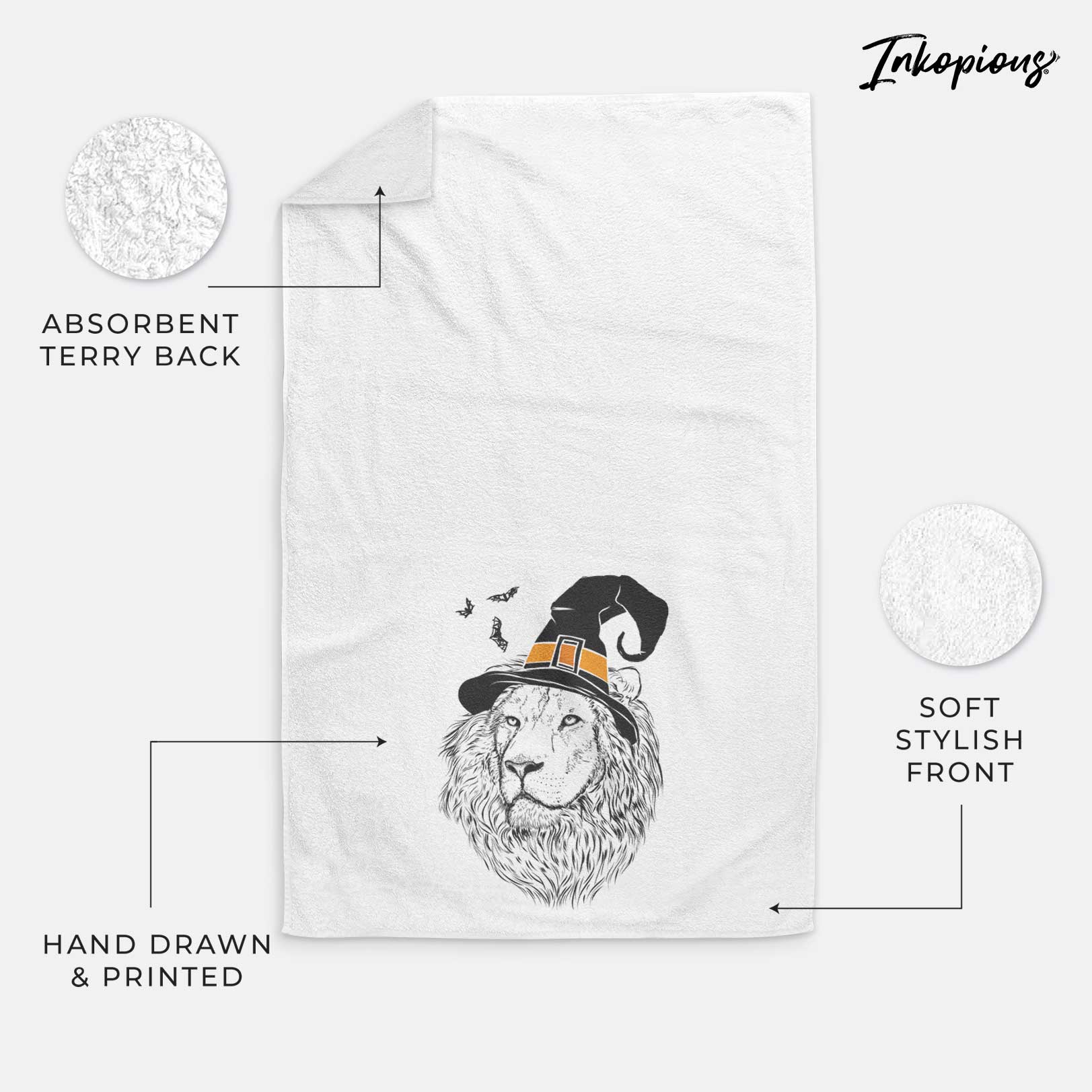 Lenny the Lion Decorative Hand Towel