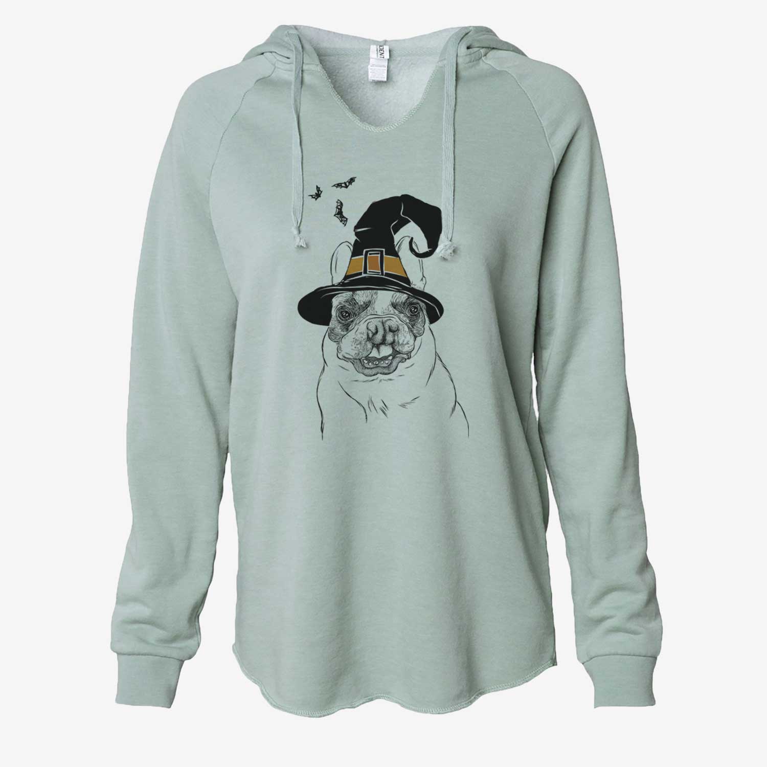 Witch Lentil the French Bulldog - Cali Wave Hooded Sweatshirt