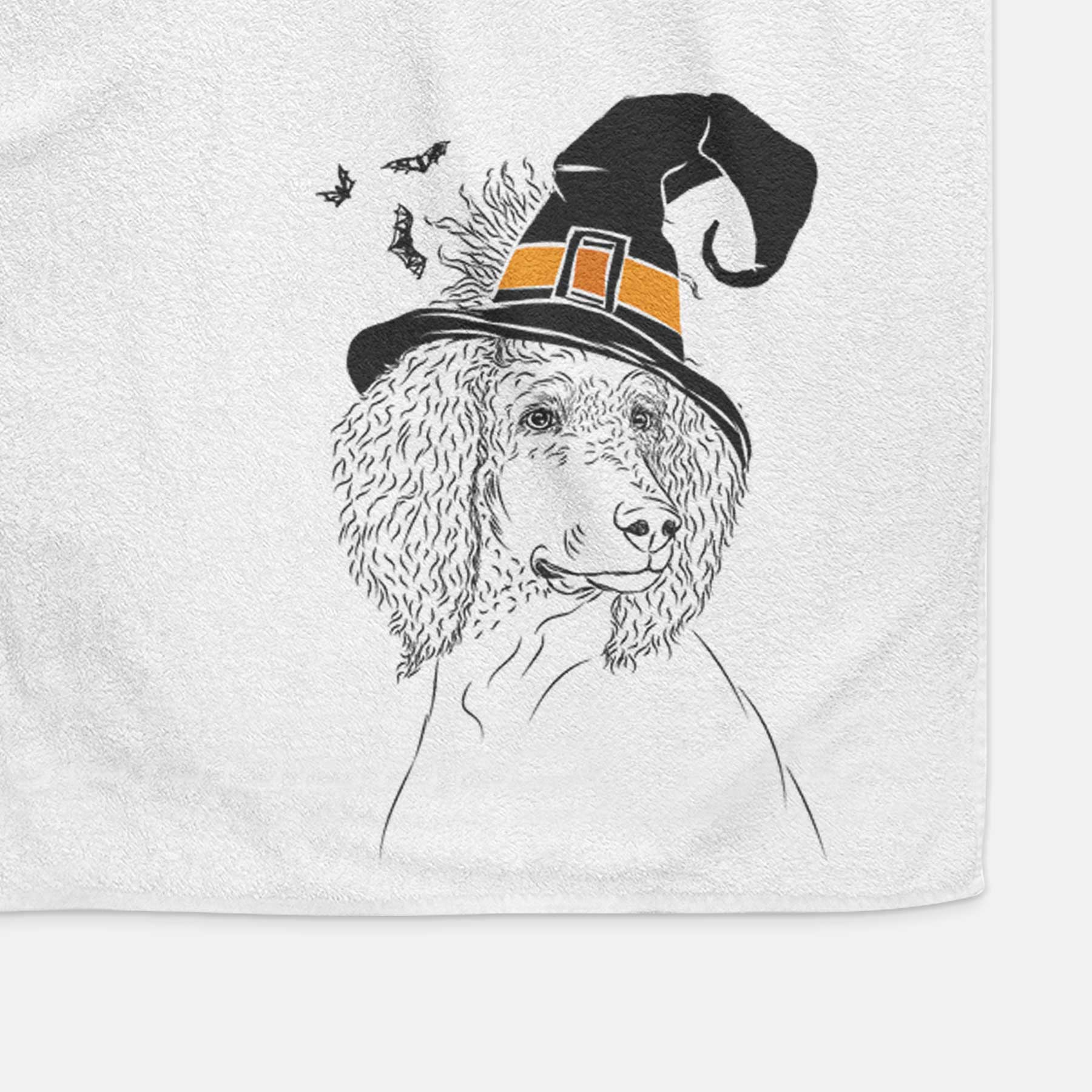 Leo the Poodle Decorative Hand Towel