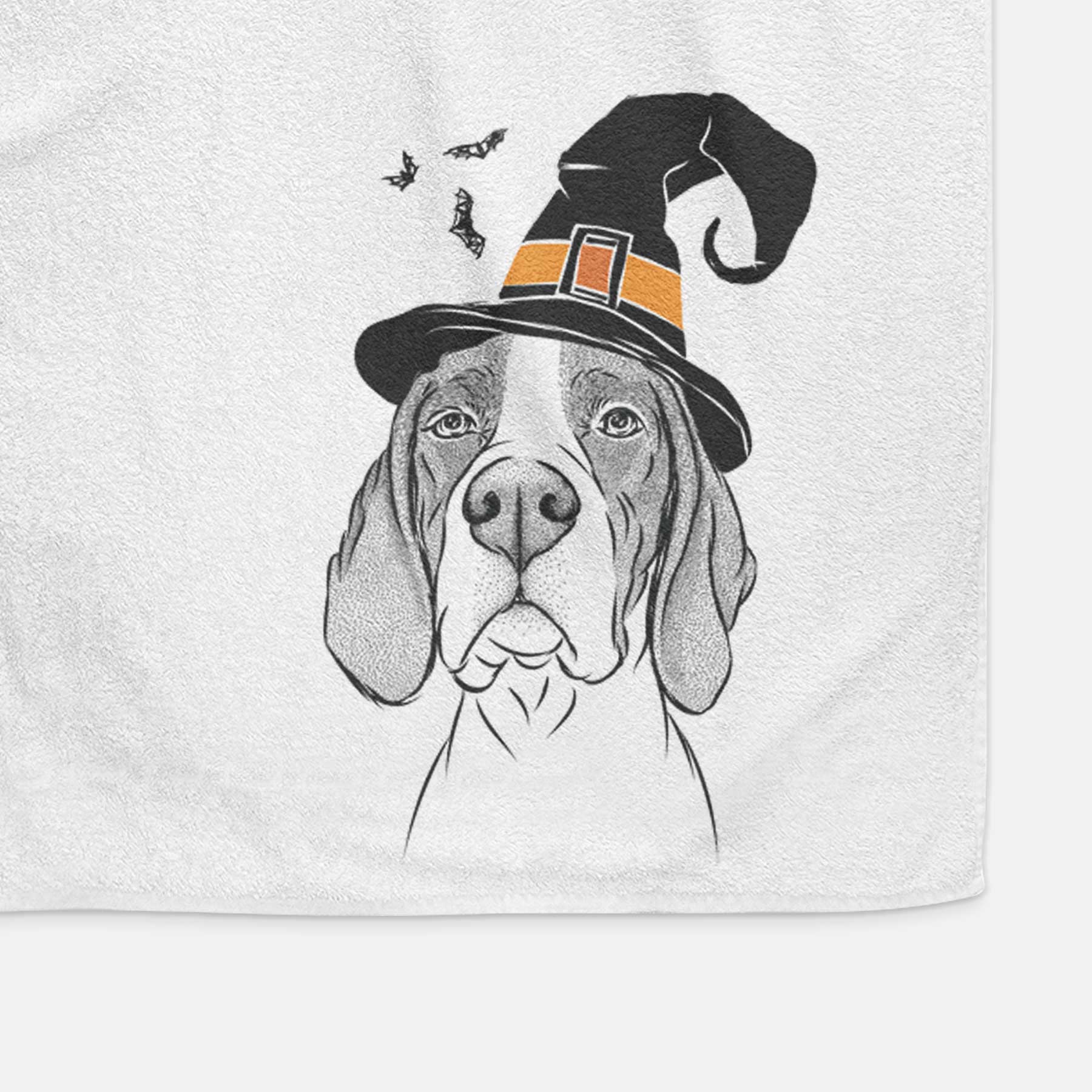 Liam the English Pointer Decorative Hand Towel