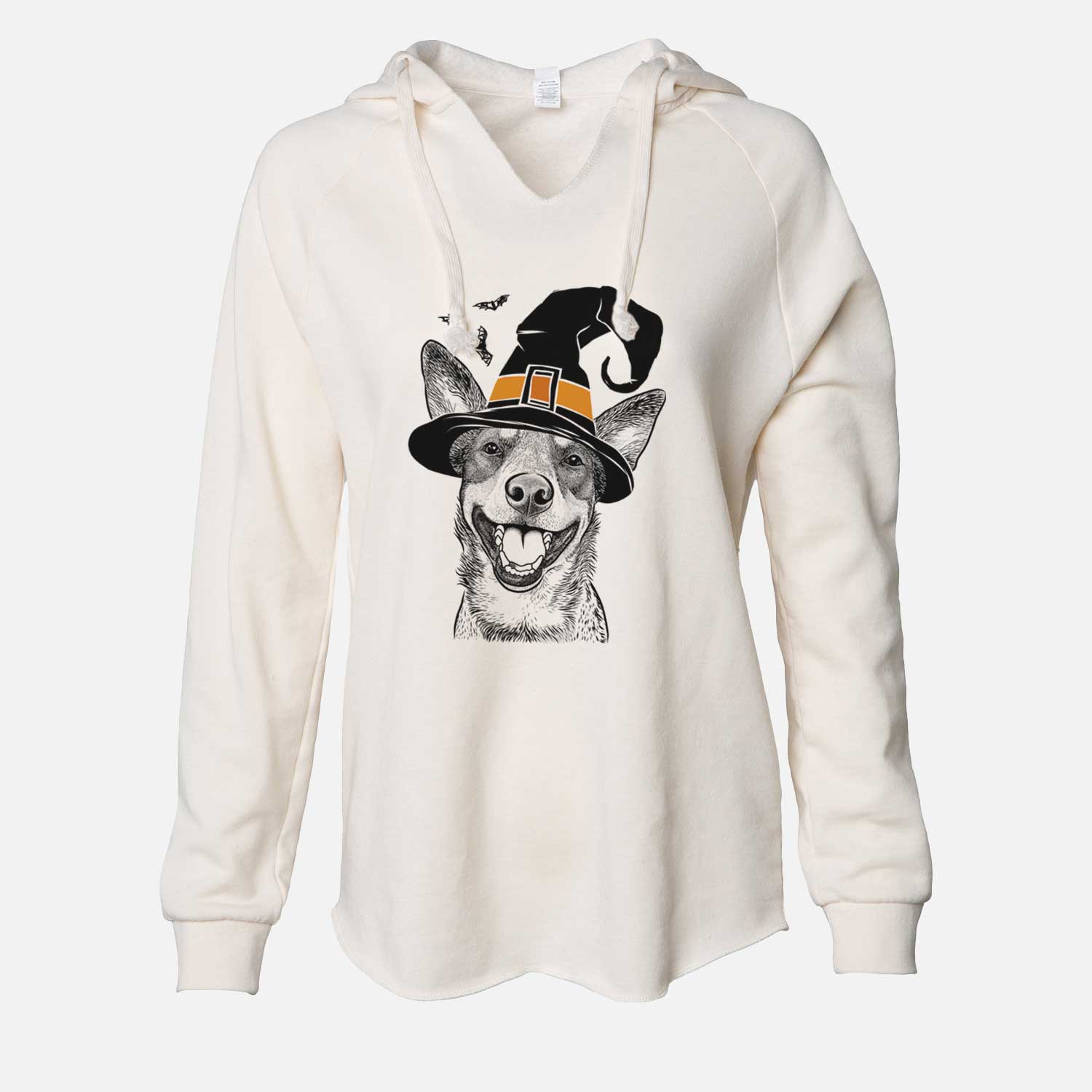 Witch Lily the Australian Cattle Dog - Cali Wave Hooded Sweatshirt