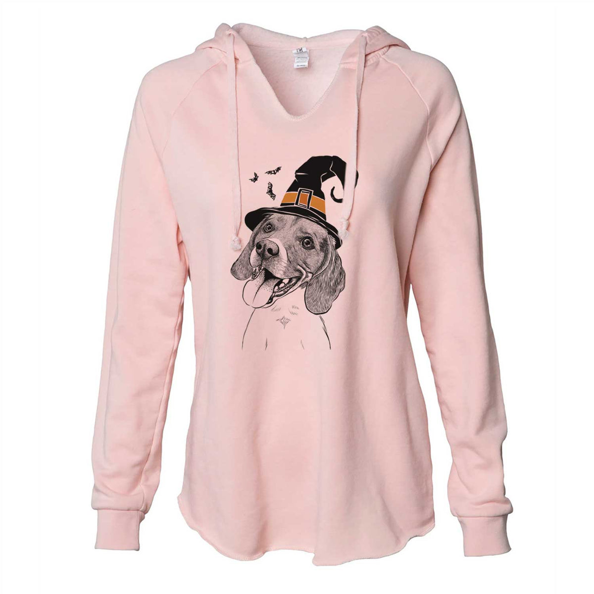Witch Little Bandit the Beagle - Cali Wave Hooded Sweatshirt