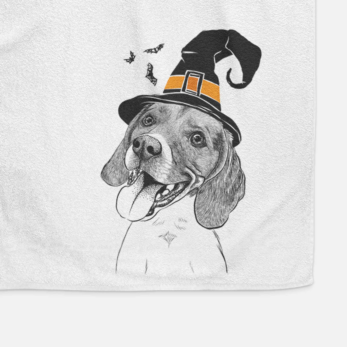 Little Bandit the Beagle Decorative Hand Towel