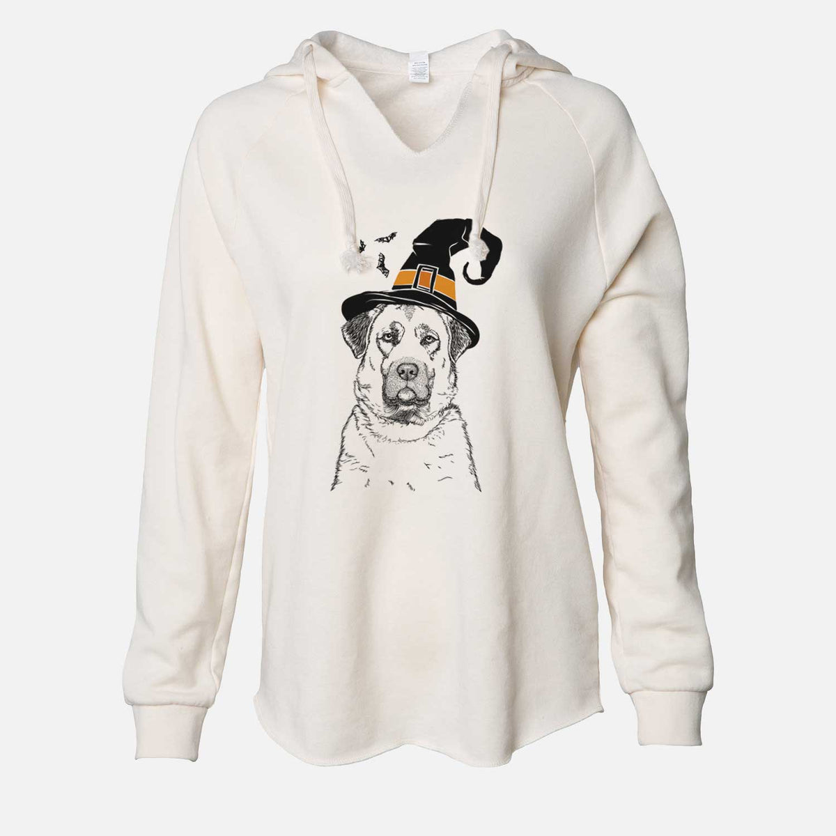 Witch Loca the Anatolian Shepherd - Cali Wave Hooded Sweatshirt