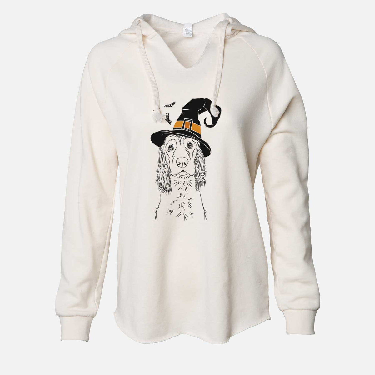 Witch Logan the Cocker Spaniel - Cali Wave Hooded Sweatshirt