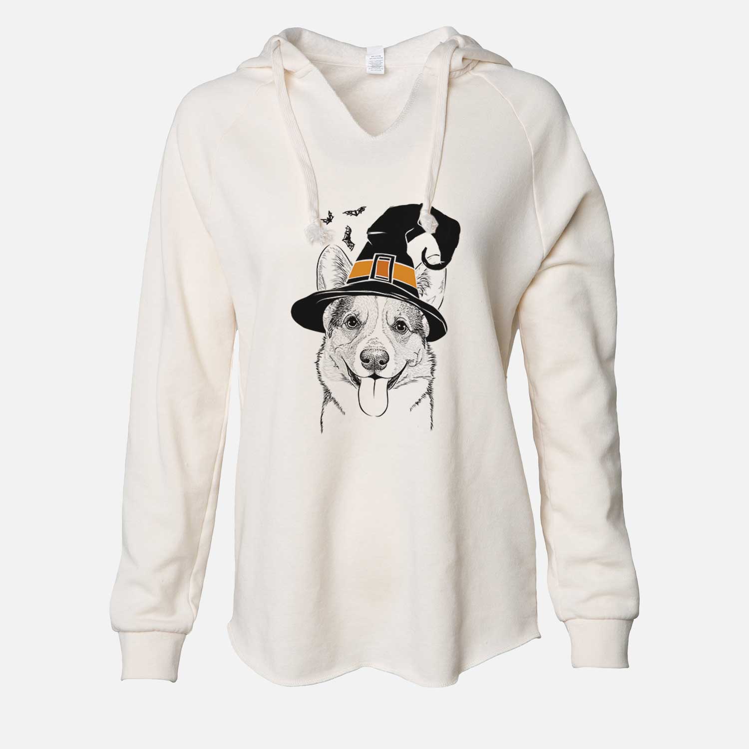 Witch Loki the Corgi - Cali Wave Hooded Sweatshirt