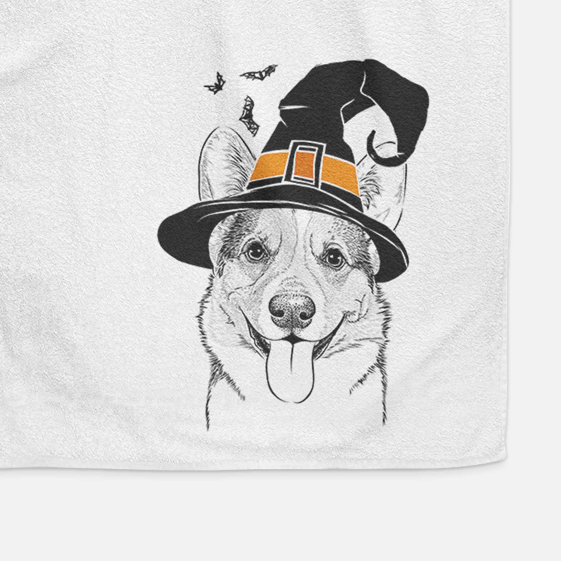 Loki the Corgi Decorative Hand Towel