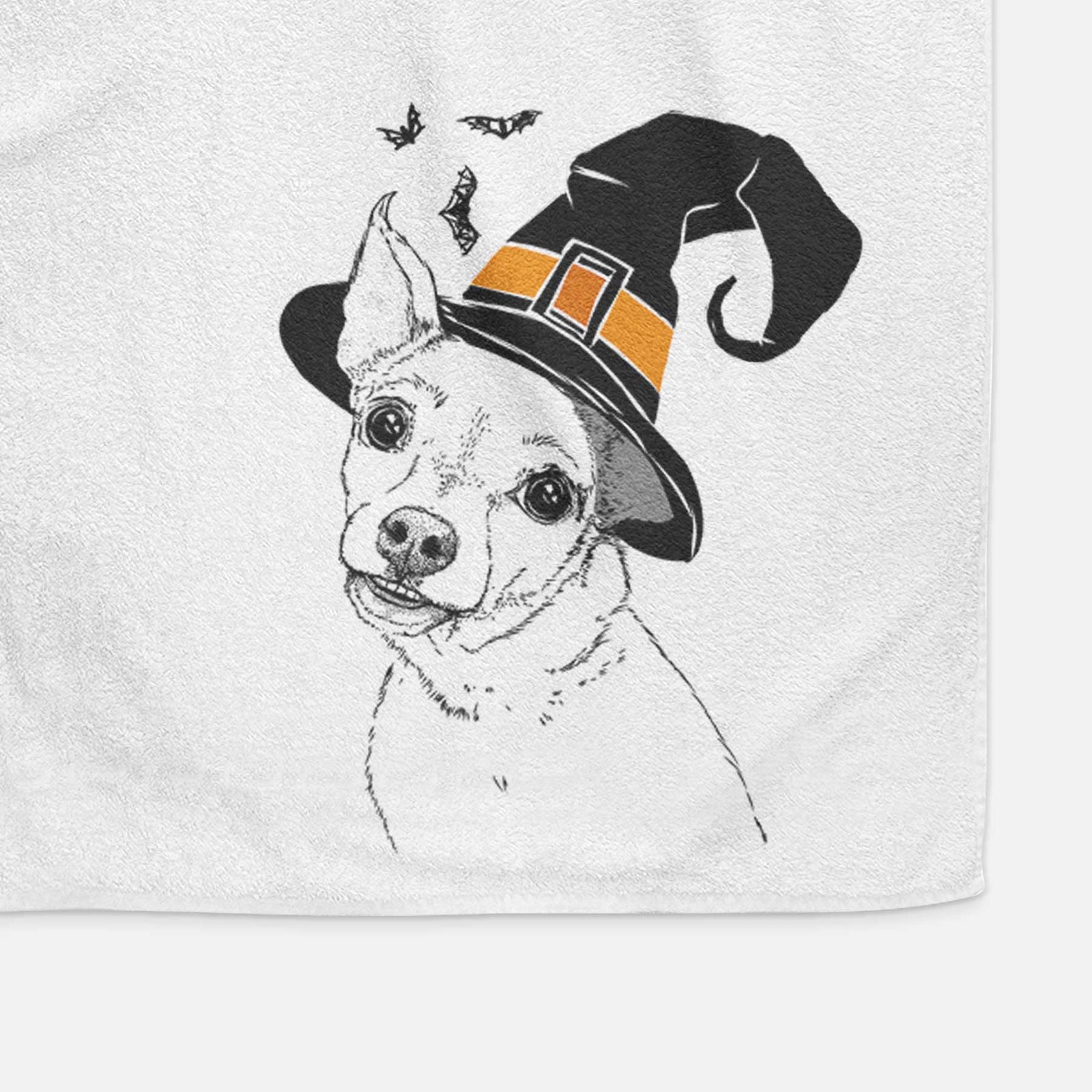 Lola the Chiweenie Decorative Hand Towel