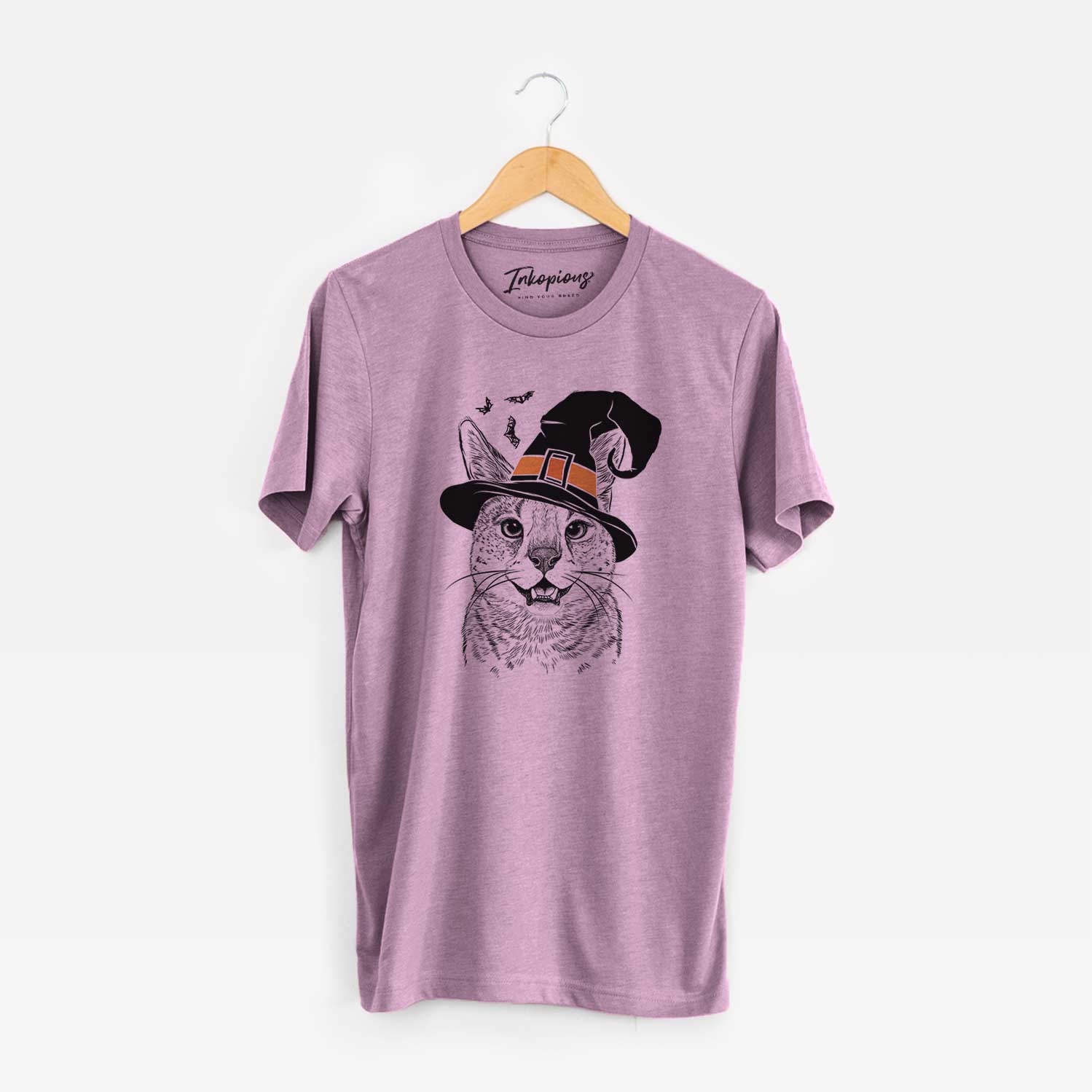 Witch Lucky the Serval Cat - Unisex Crewneck