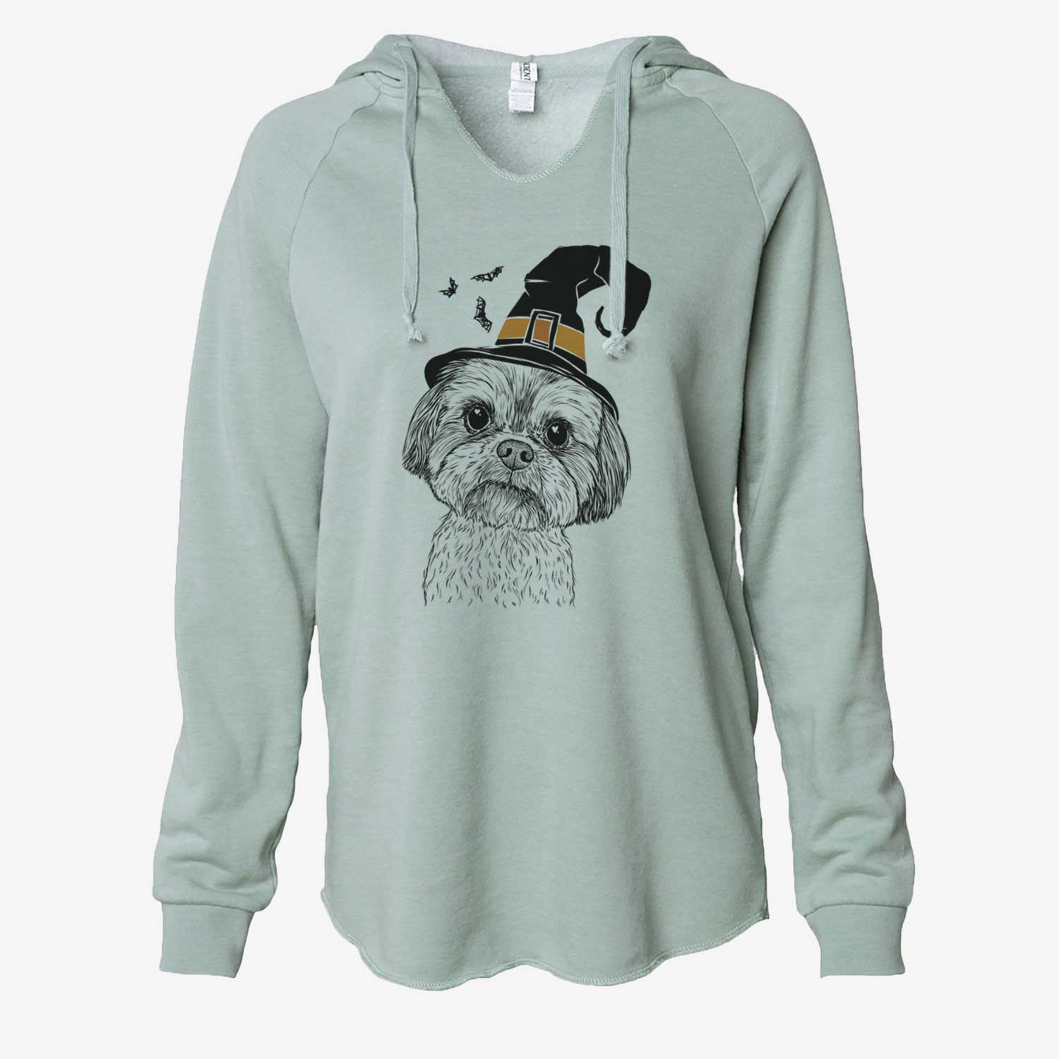 Witch Lucy the Shorkie - Cali Wave Hooded Sweatshirt