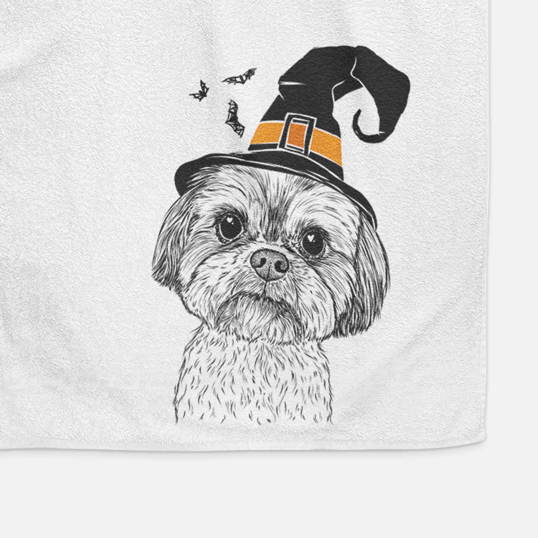 Lucy the Shorkie Decorative Hand Towel