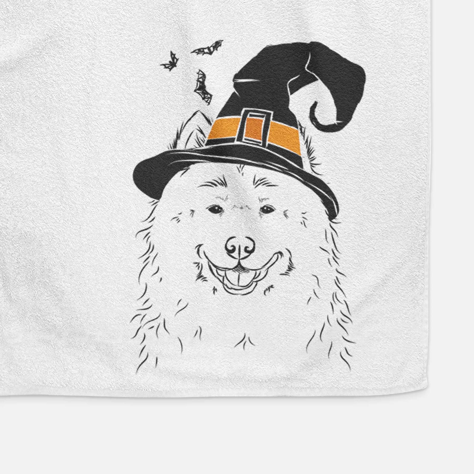 Luka the Samoyed Decorative Hand Towel