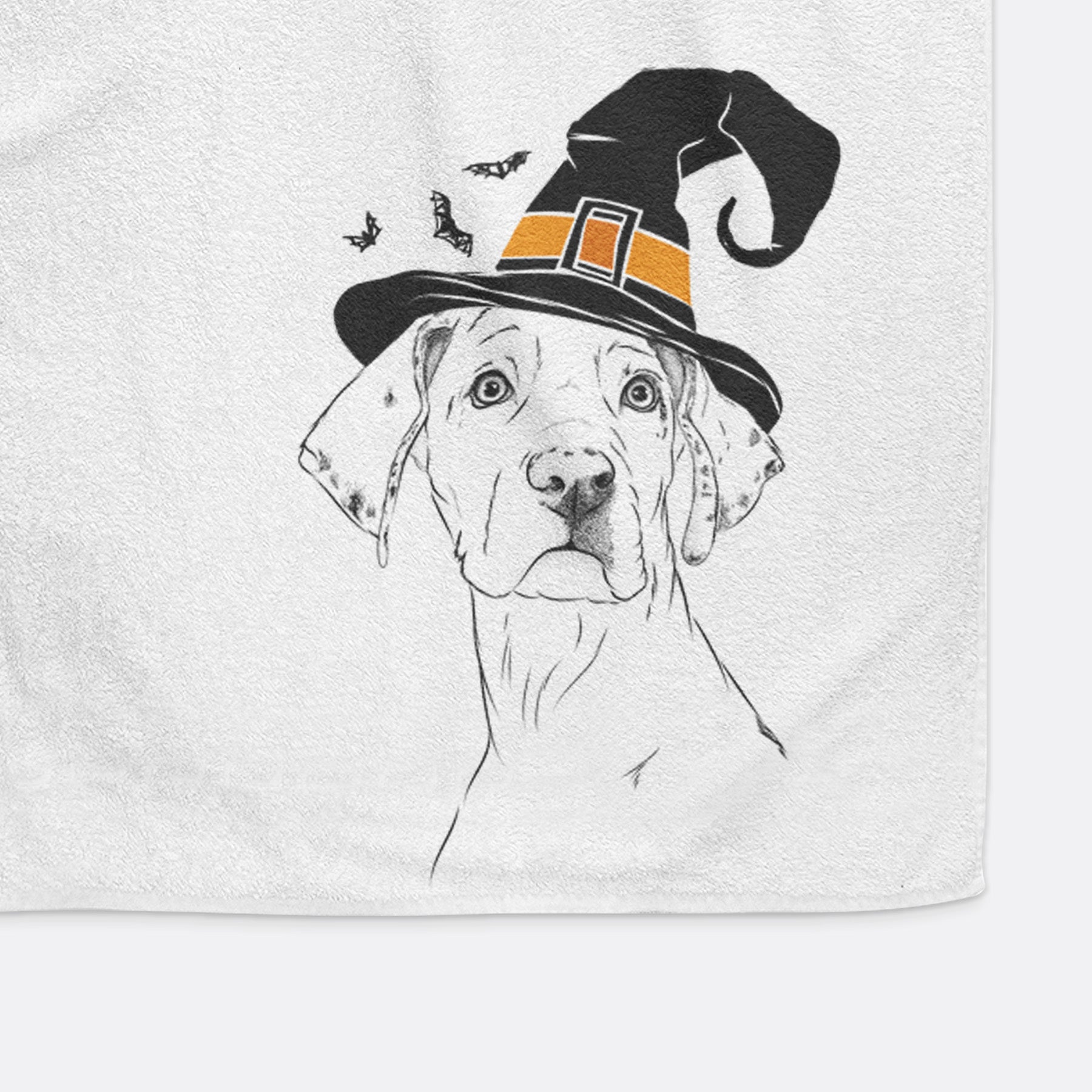 Lumen the Special Needs Great Dane Decorative Hand Towel