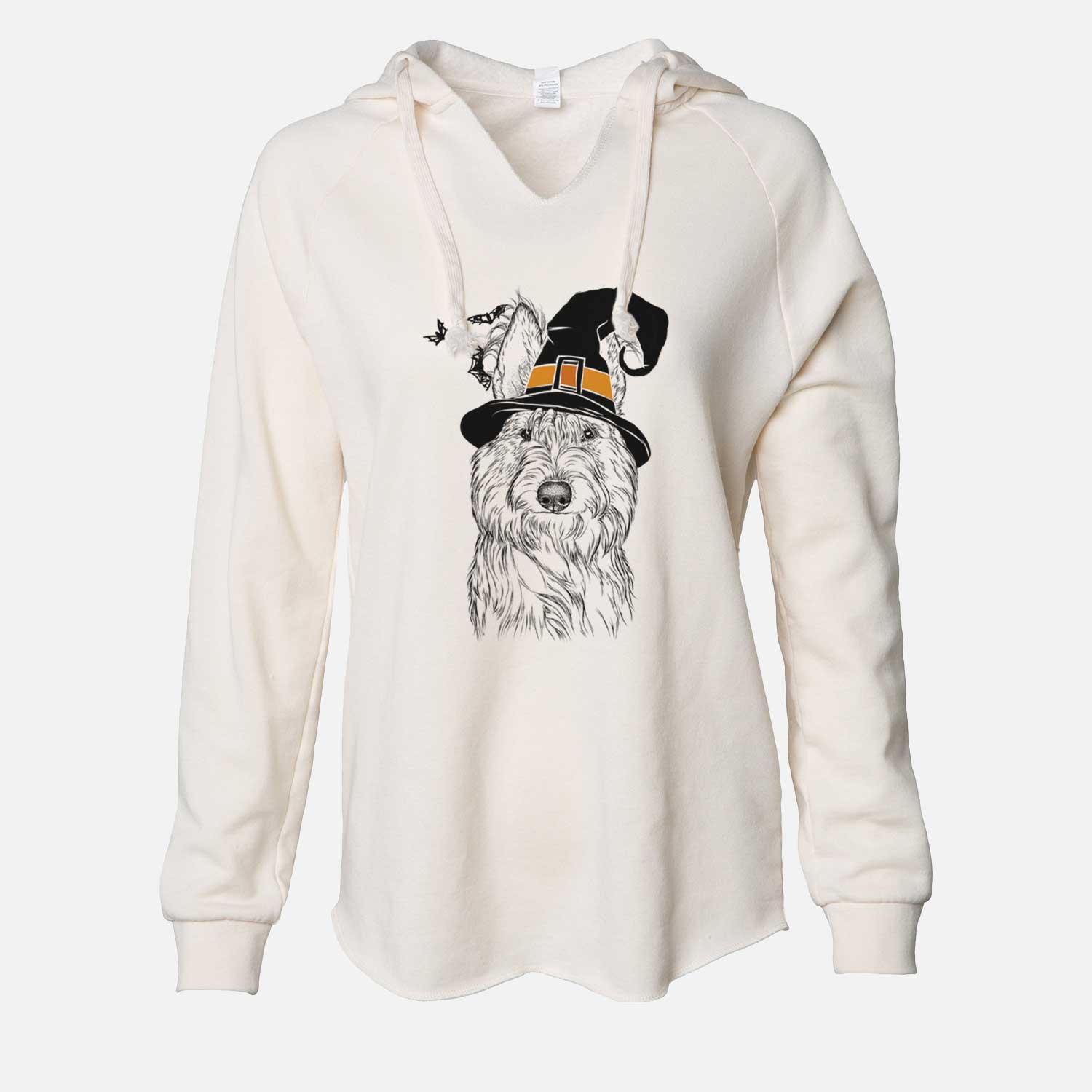 Witch Luna the Berger Picard - Cali Wave Hooded Sweatshirt