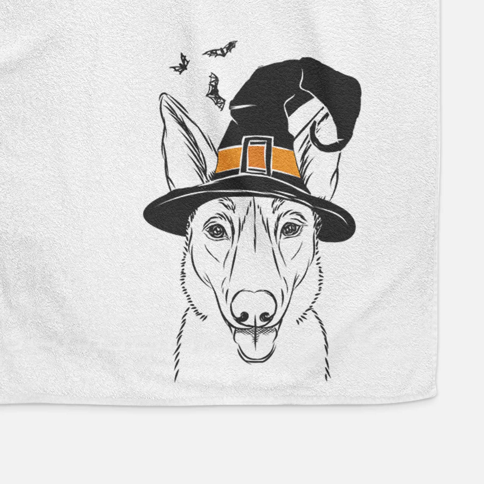 Lyric the Belgian Malinois Decorative Hand Towel