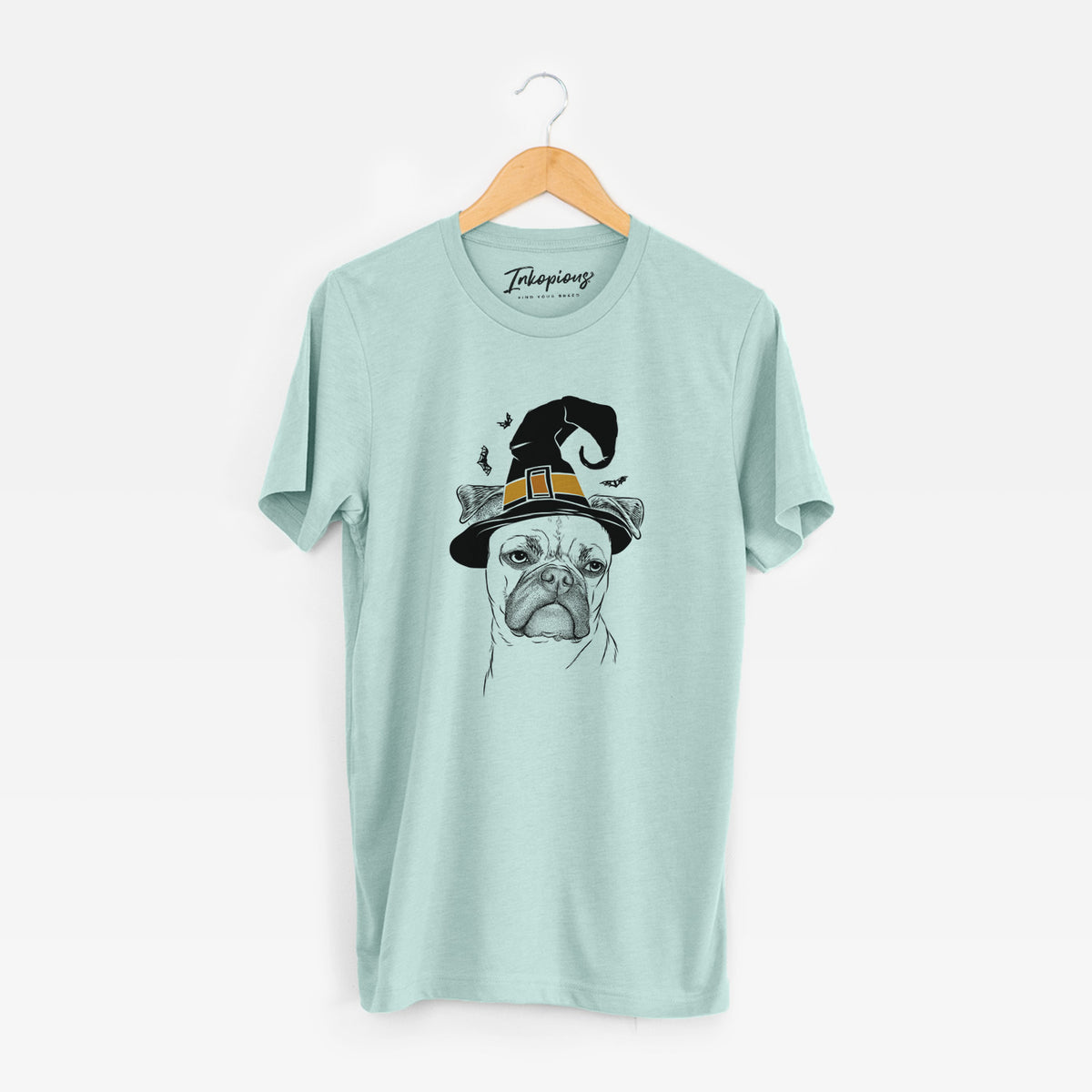 Witch Mack the Bugg (Boston Terrier/Pug) - Unisex Crewneck