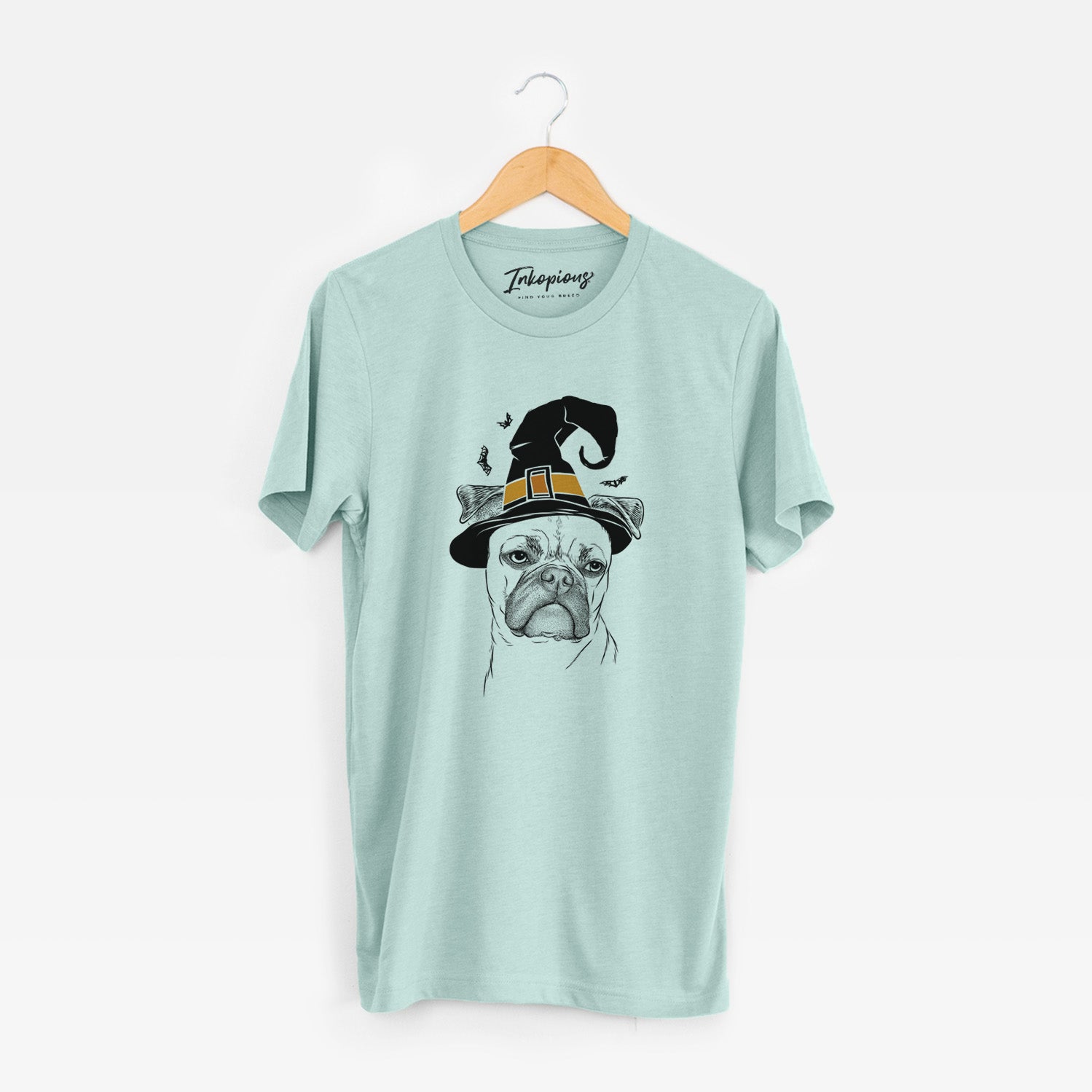 Witch Mack the Bugg (Boston Terrier/Pug) - Unisex Crewneck