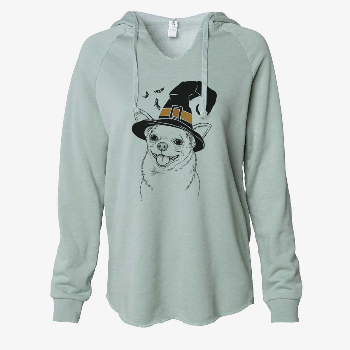 Witch Maddison Pearl the Chihuahua - Cali Wave Hooded Sweatshirt
