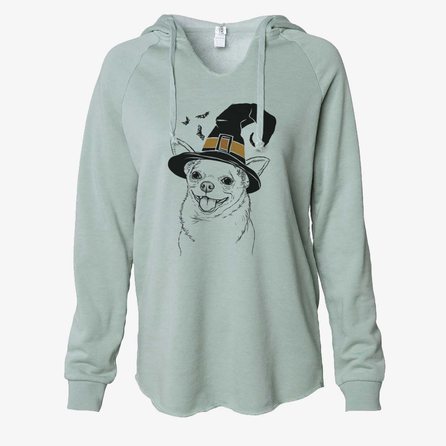 Witch Maddison Pearl the Chihuahua - Cali Wave Hooded Sweatshirt