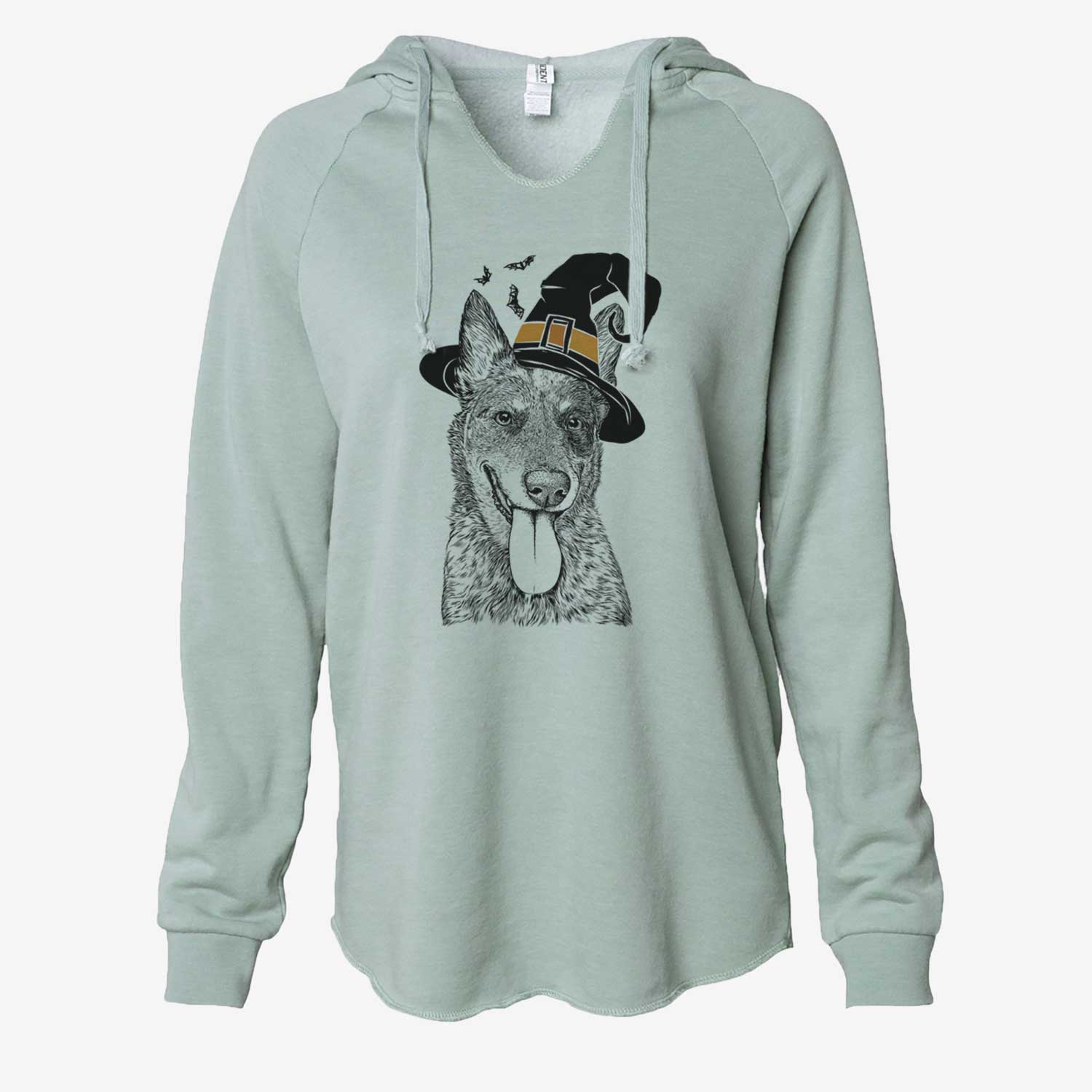 Witch Madison the Blue Heeler - Cali Wave Hooded Sweatshirt