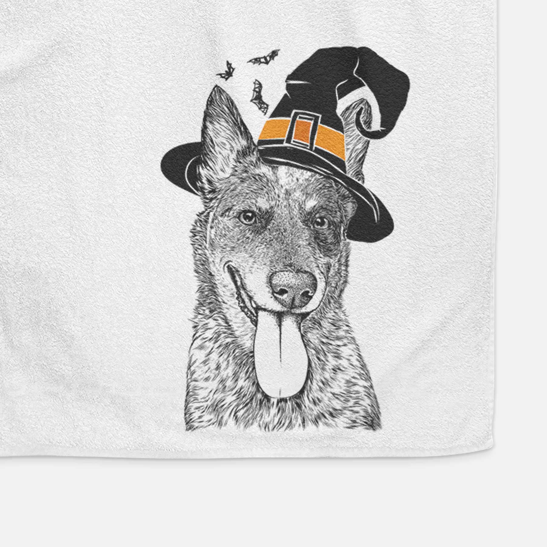 Madison the Blue Heeler Decorative Hand Towel