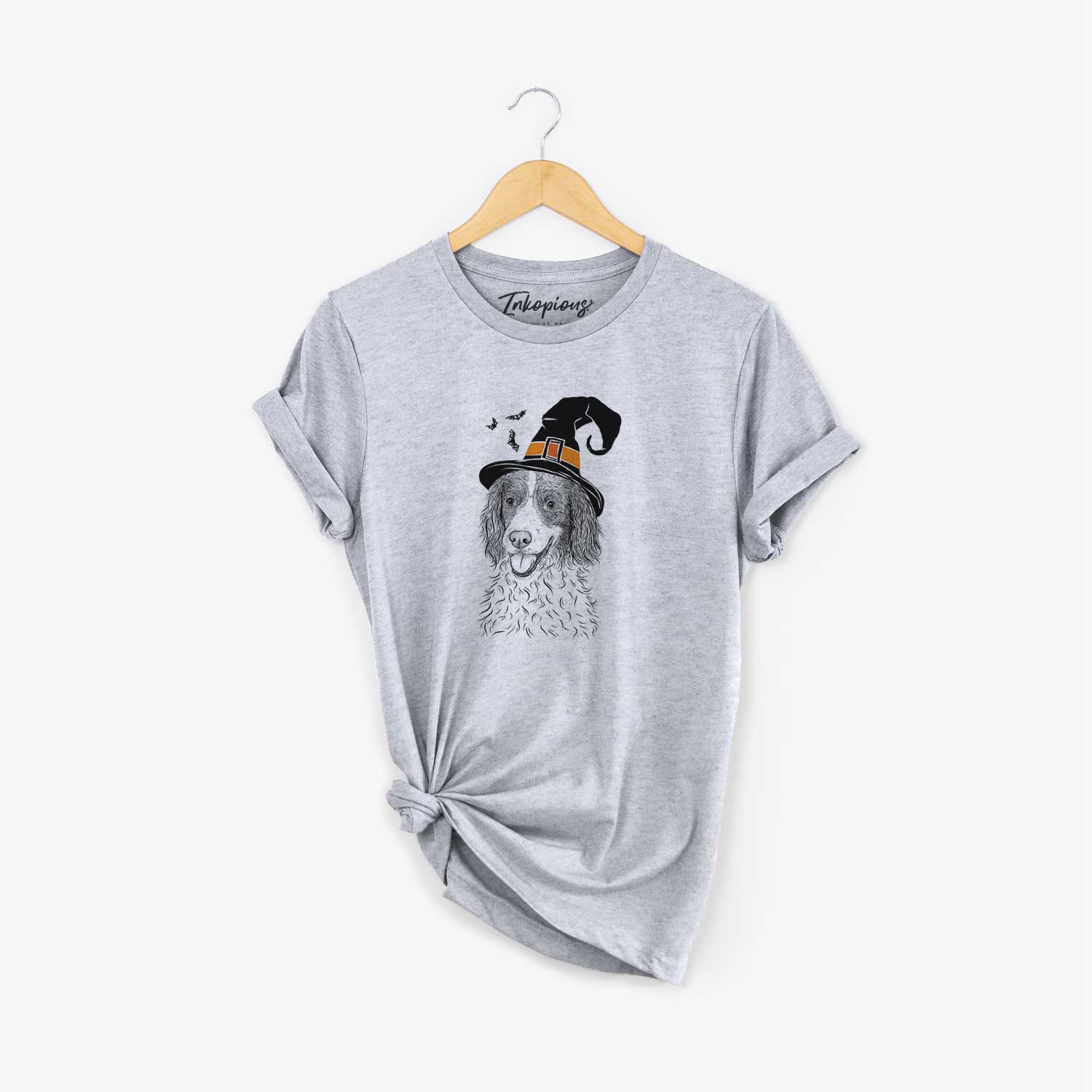 Witch Maggie the Springer Spaniel - Unisex Crewneck
