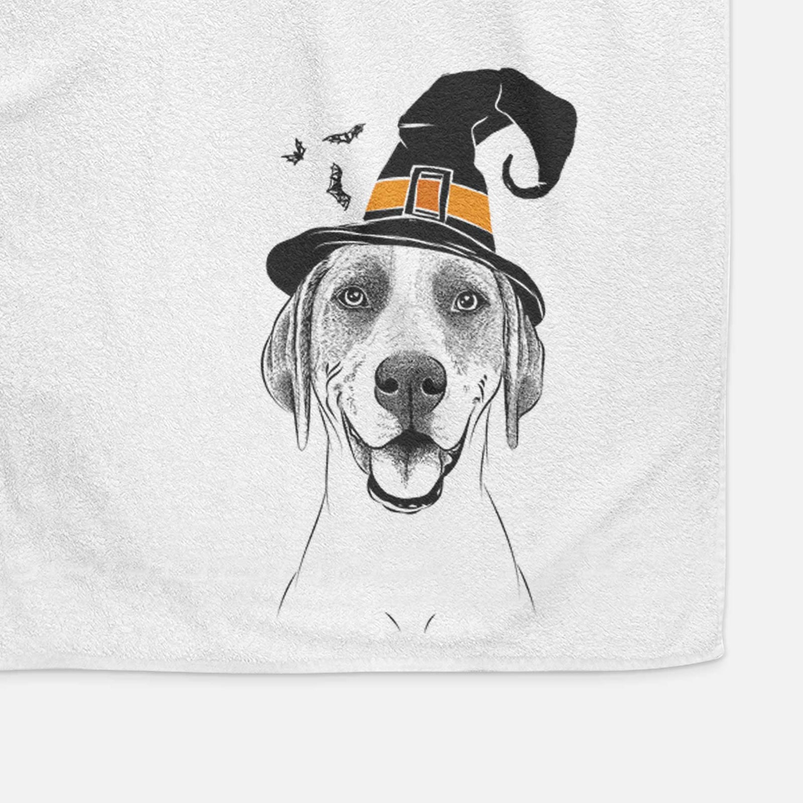 Maggie the Treeing Walker Coonhound Decorative Hand Towel