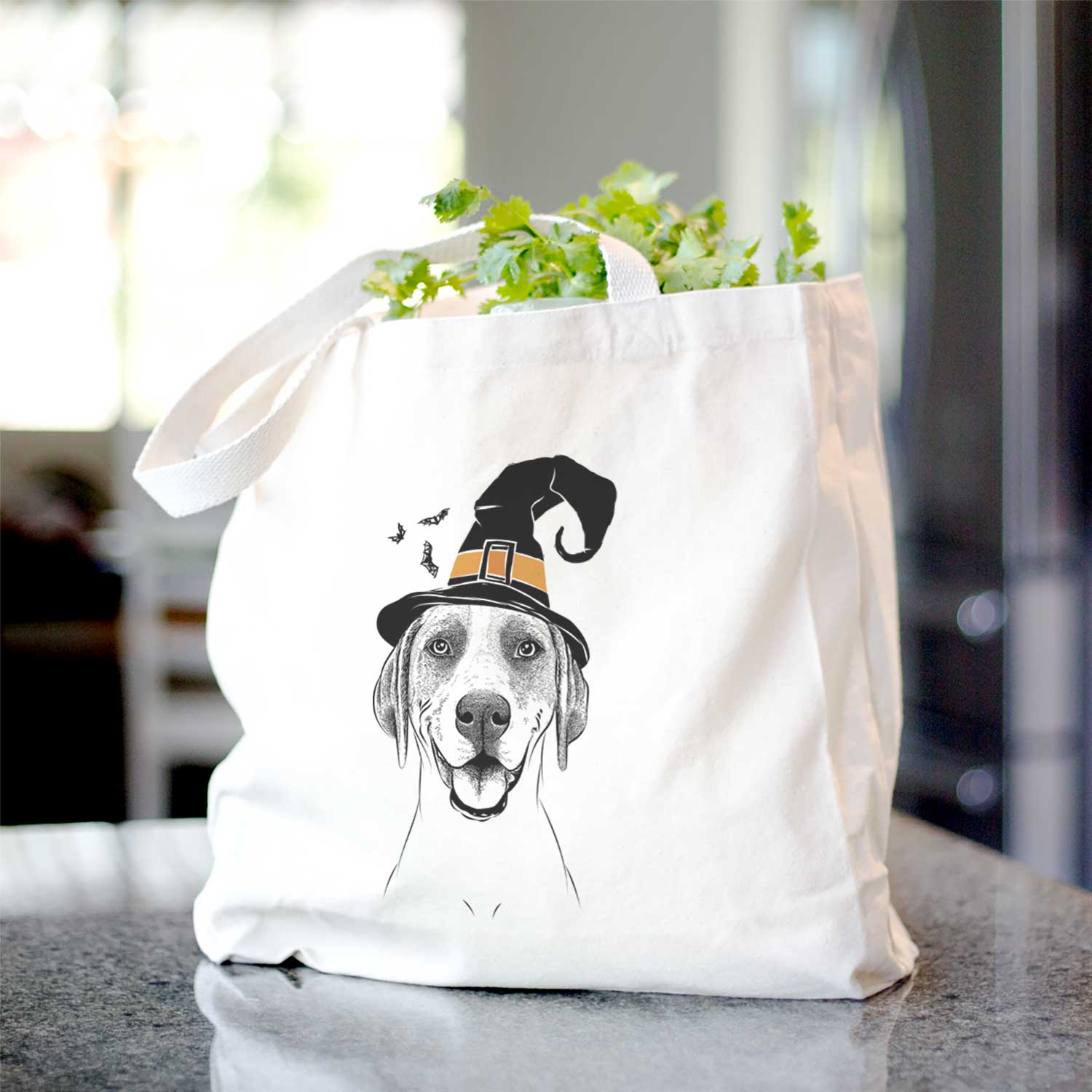 Maggie the Treeing Walker Coonhound - Tote Bag