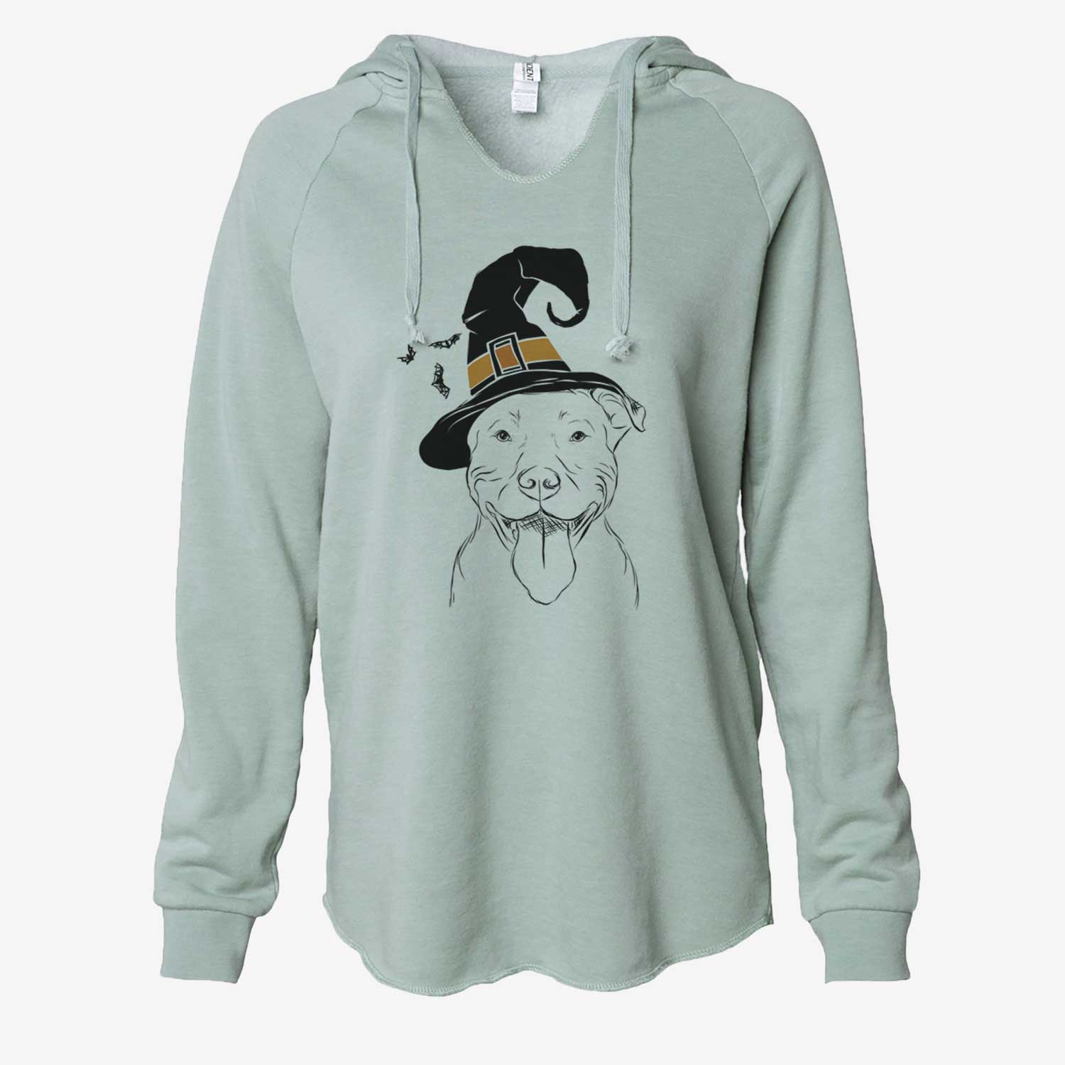 Witch Major the Pitbull - Cali Wave Hooded Sweatshirt