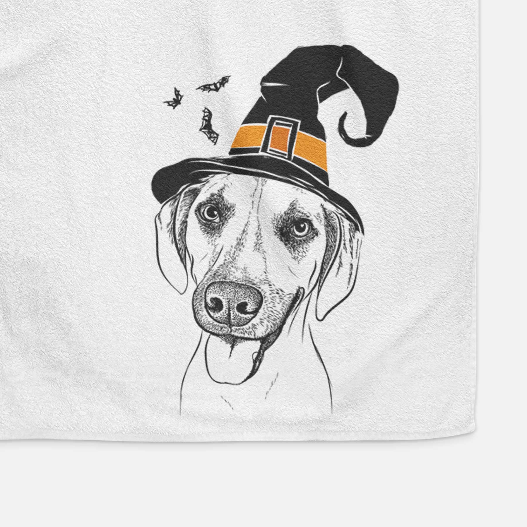 Malia the American Foxhound Mix Decorative Hand Towel