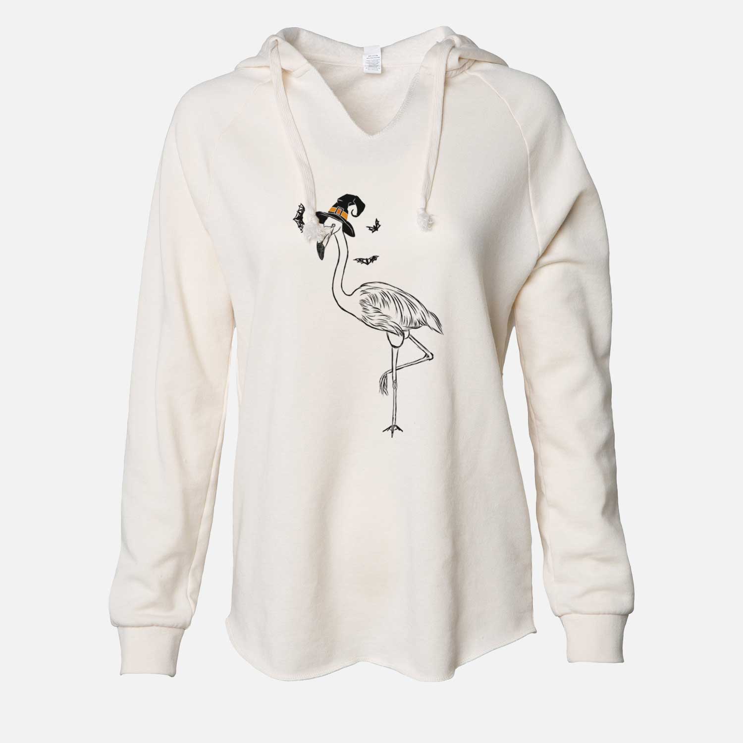 Witch Mango the Flamingo - Cali Wave Hooded Sweatshirt