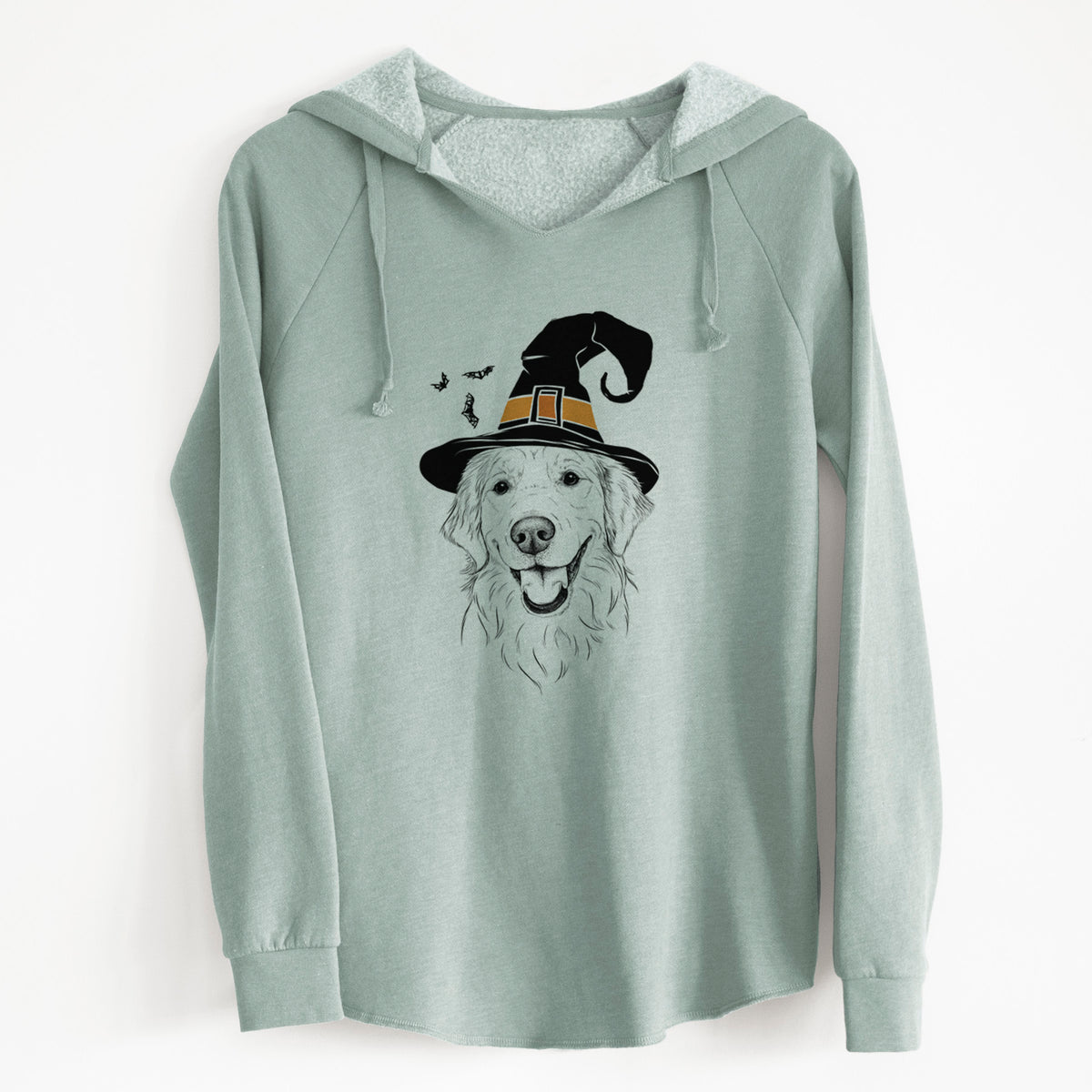 Witch Maple the Golden Retriever - Cali Wave Hooded Sweatshirt