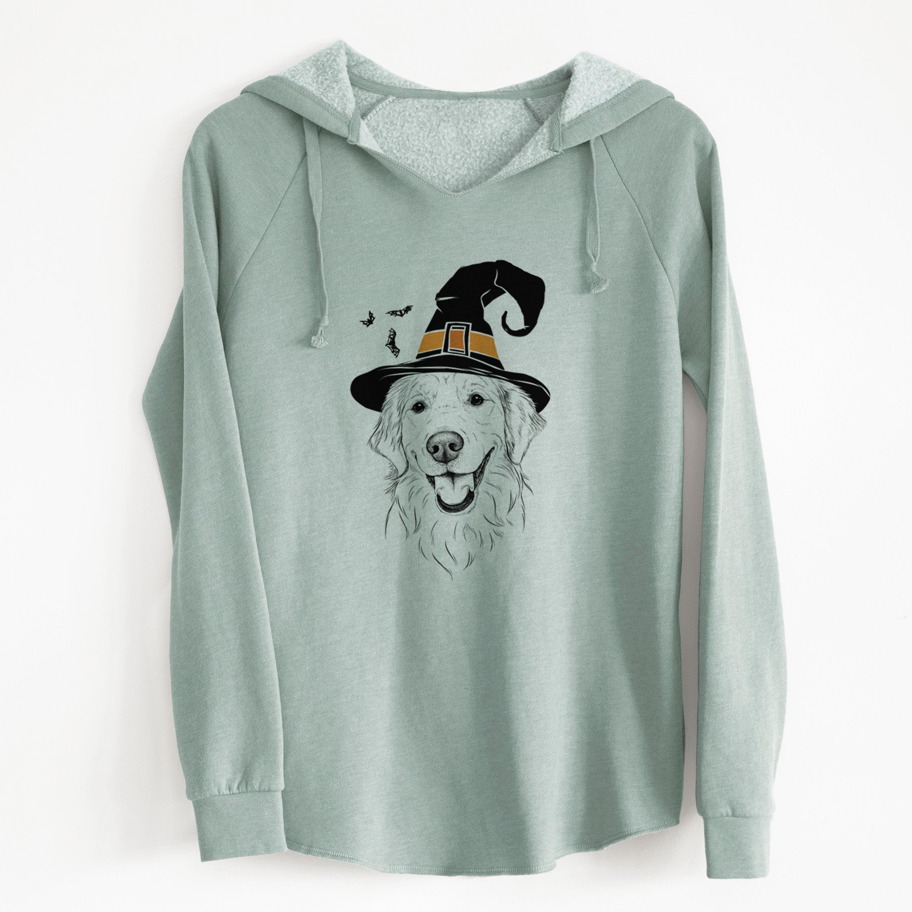 Witch Maple the Golden Retriever - Cali Wave Hooded Sweatshirt