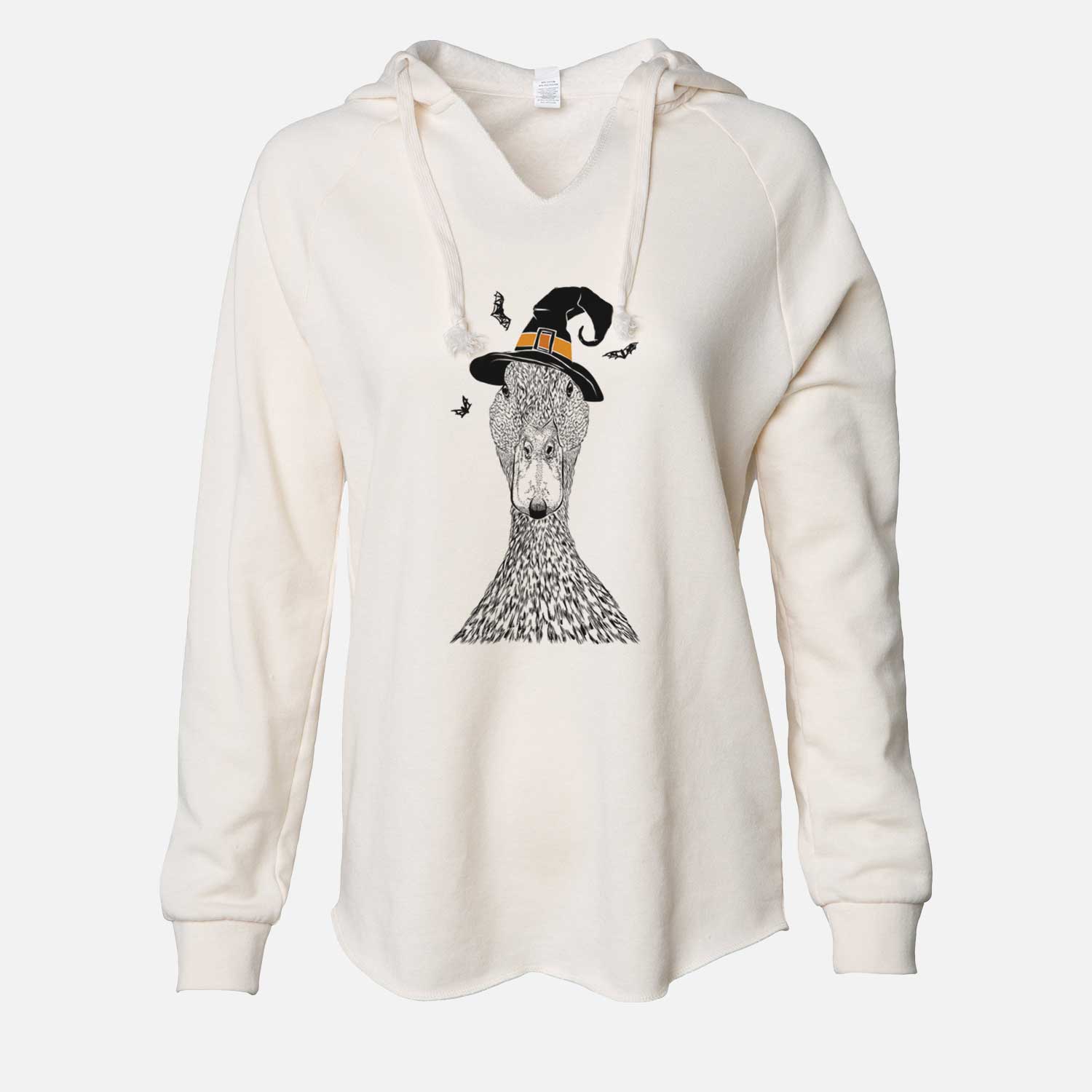 Witch Marge the Mallard Duck - Cali Wave Hooded Sweatshirt