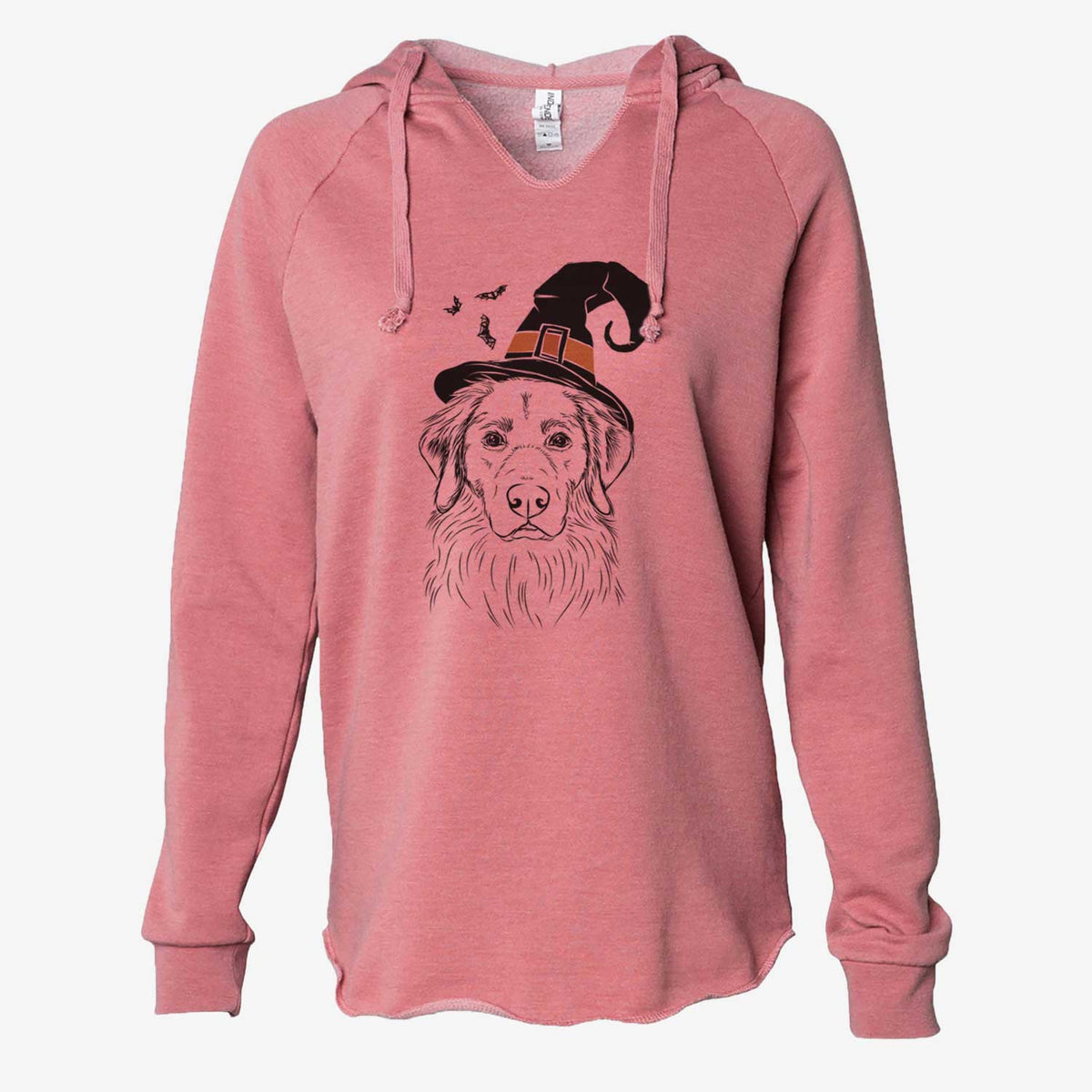 Witch Marley the Golden Retriever - Cali Wave Hooded Sweatshirt
