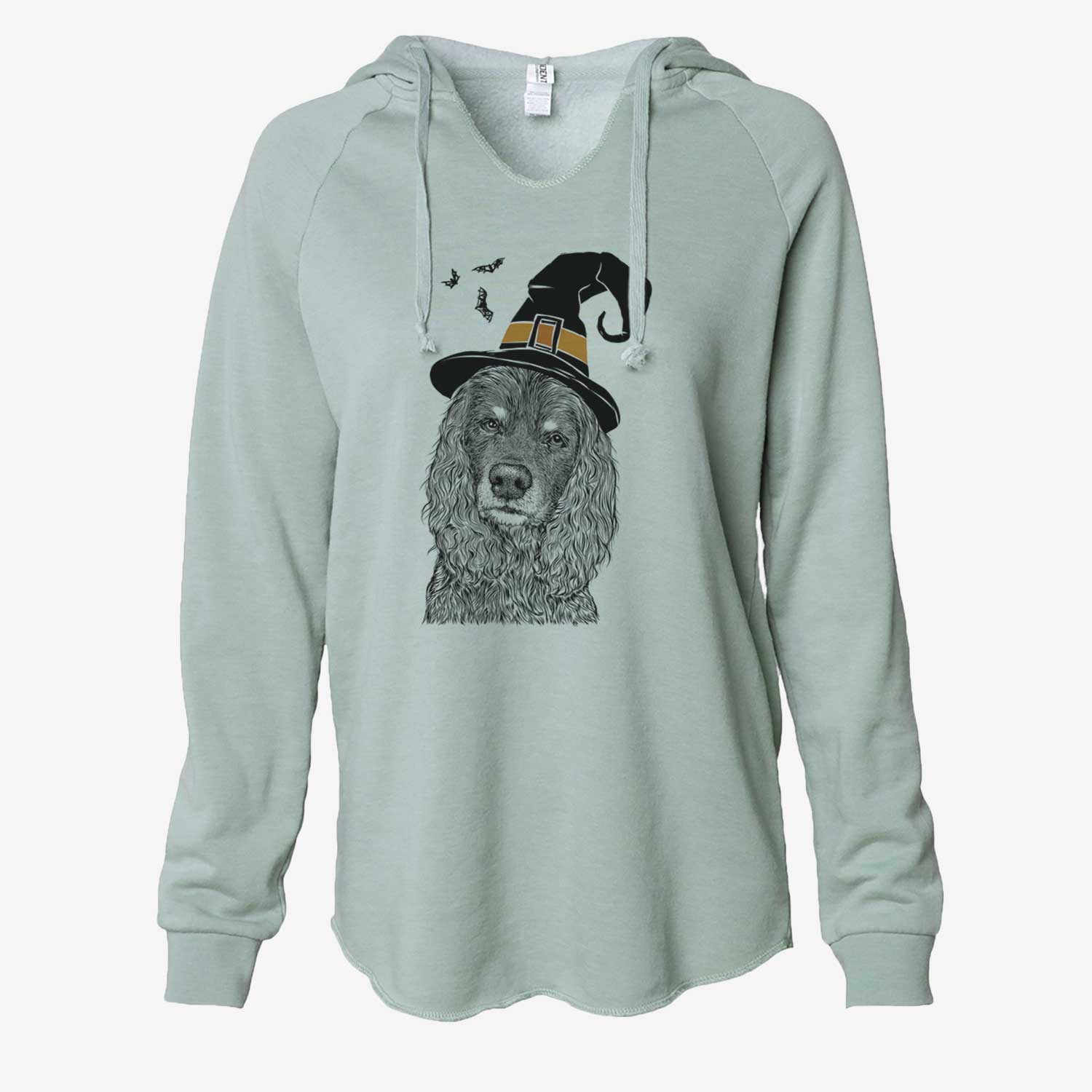 Witch Marley Boy the American Cocker Spaniel - Cali Wave Hooded Sweatshirt