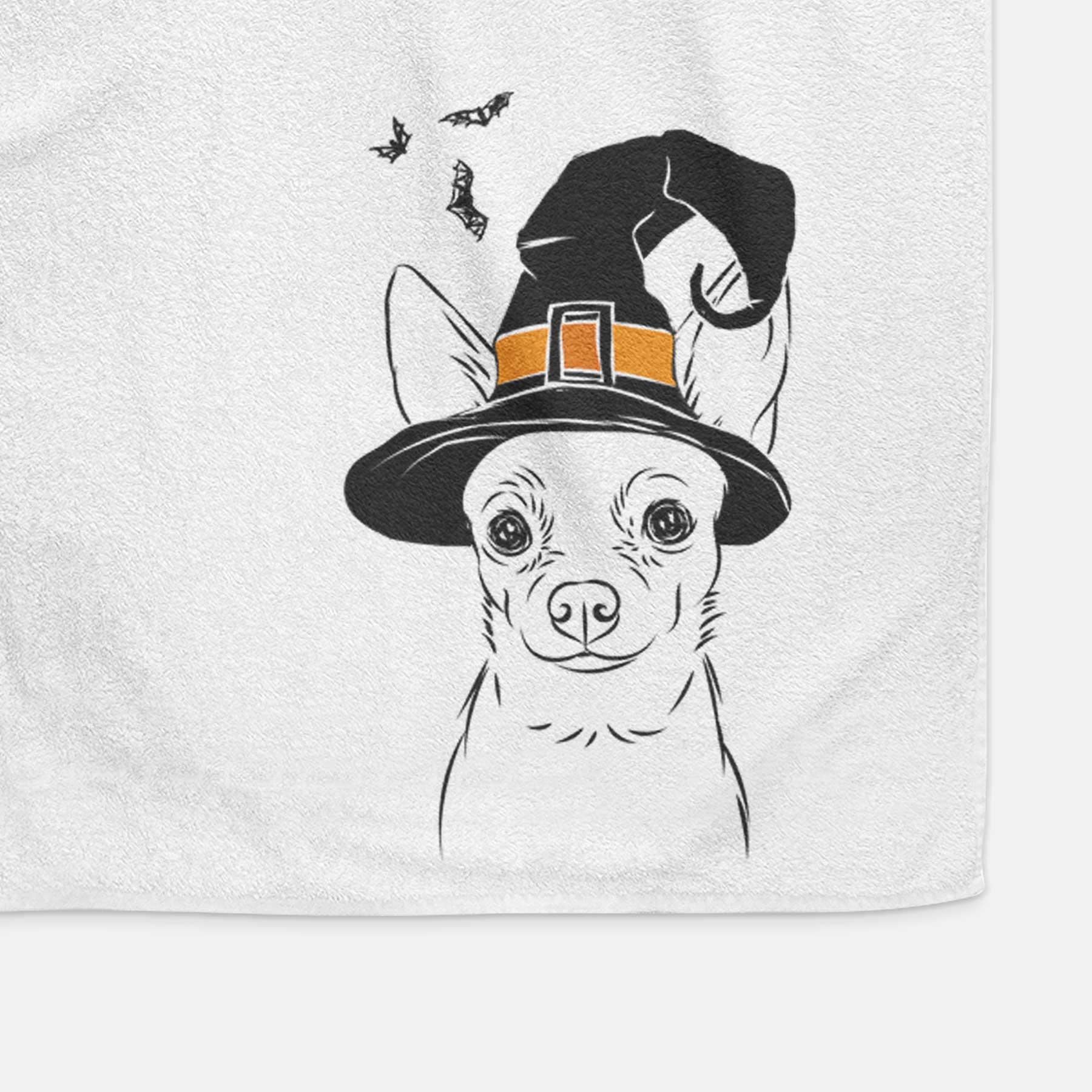 Martini the Chihuahua Decorative Hand Towel