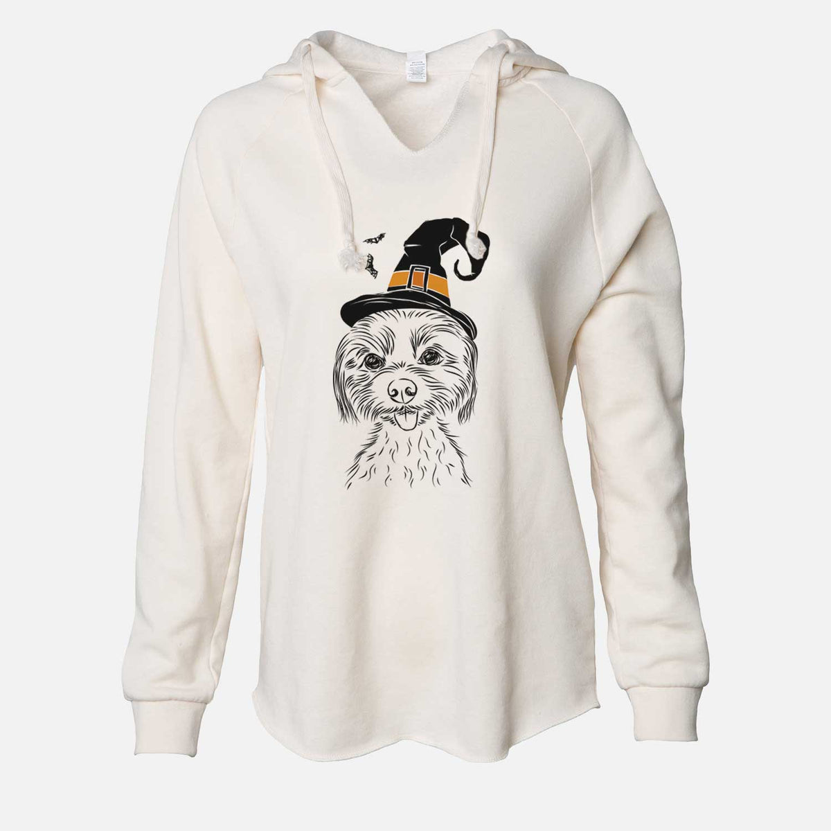 Witch Mater the Yorkshire Terrier - Cali Wave Hooded Sweatshirt